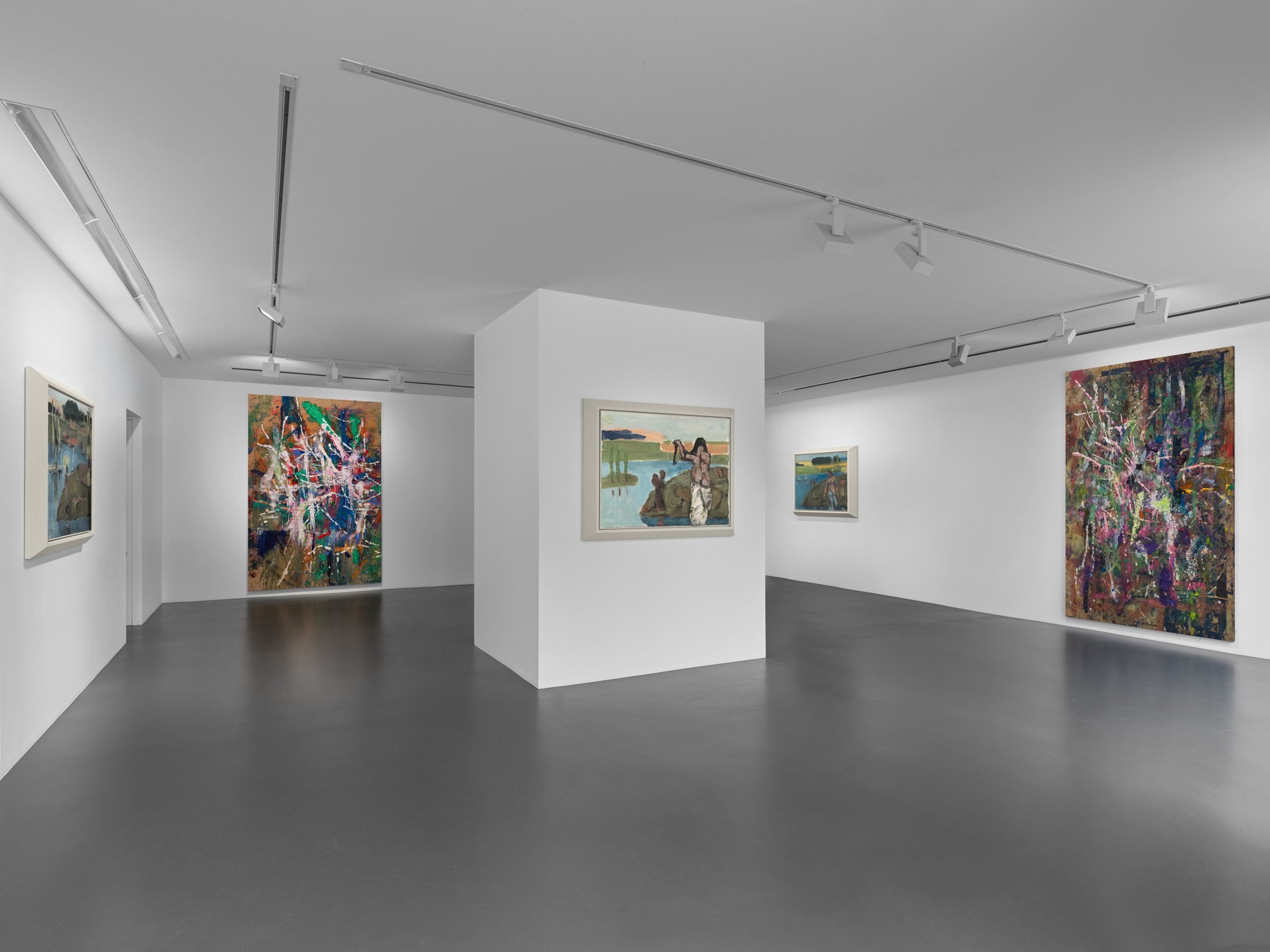 Installation view of Nebelstreif, Vito Schnabel Gallery, St. Moritz, 2026