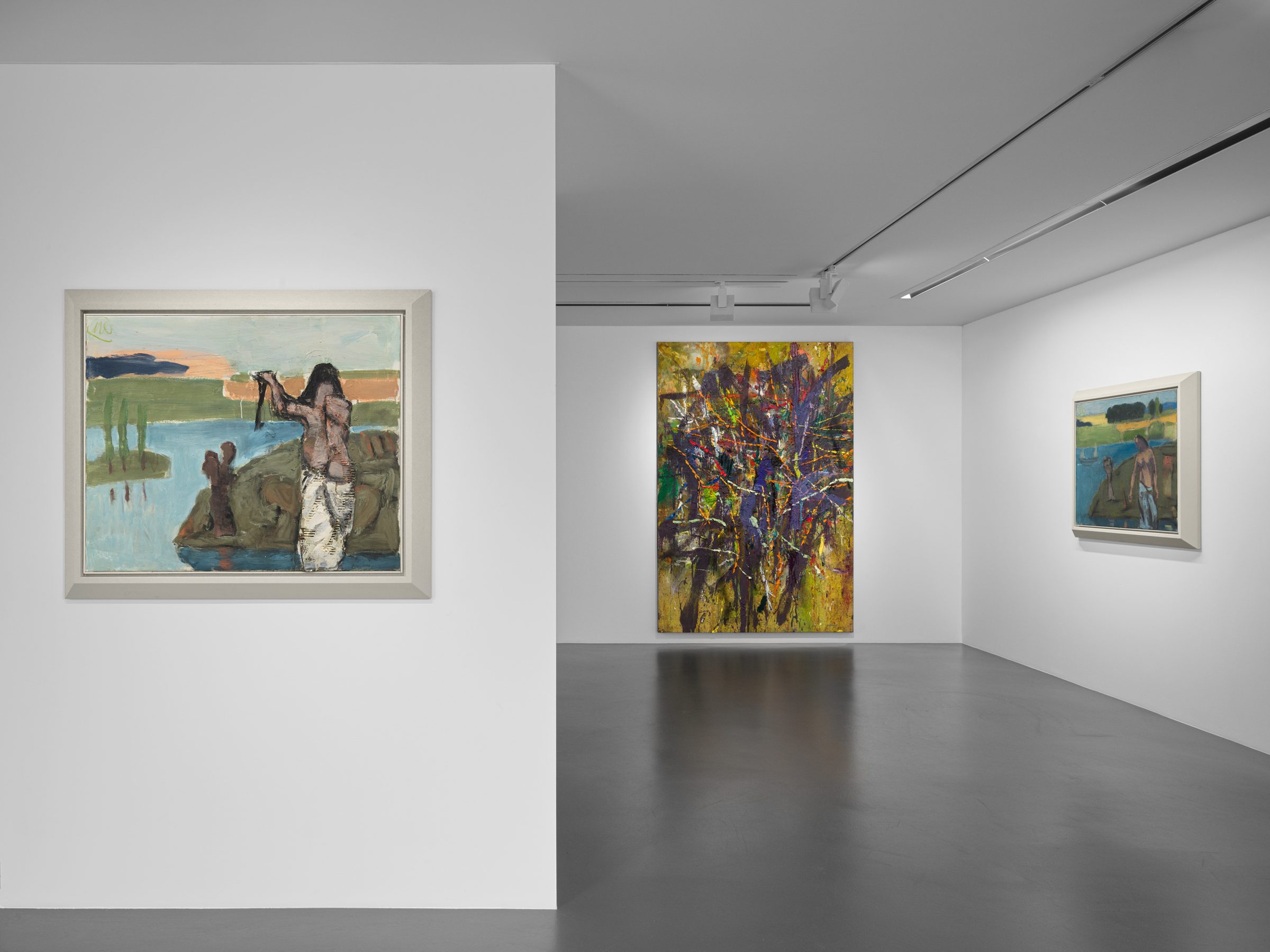 Installation view of Nebelstreif, 2026