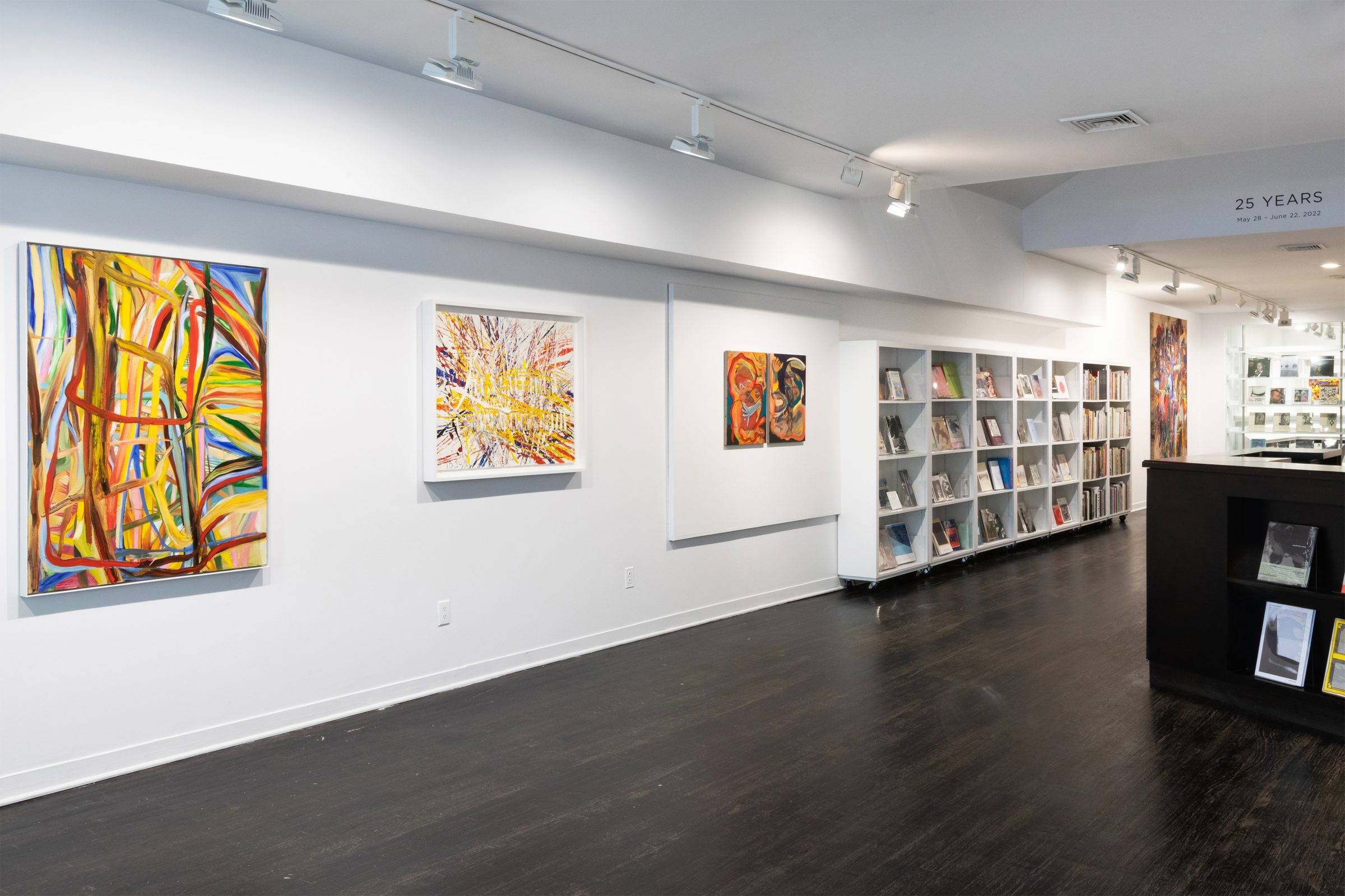 Installation view of 25 Years, Harper’s, East Hampton, 2022