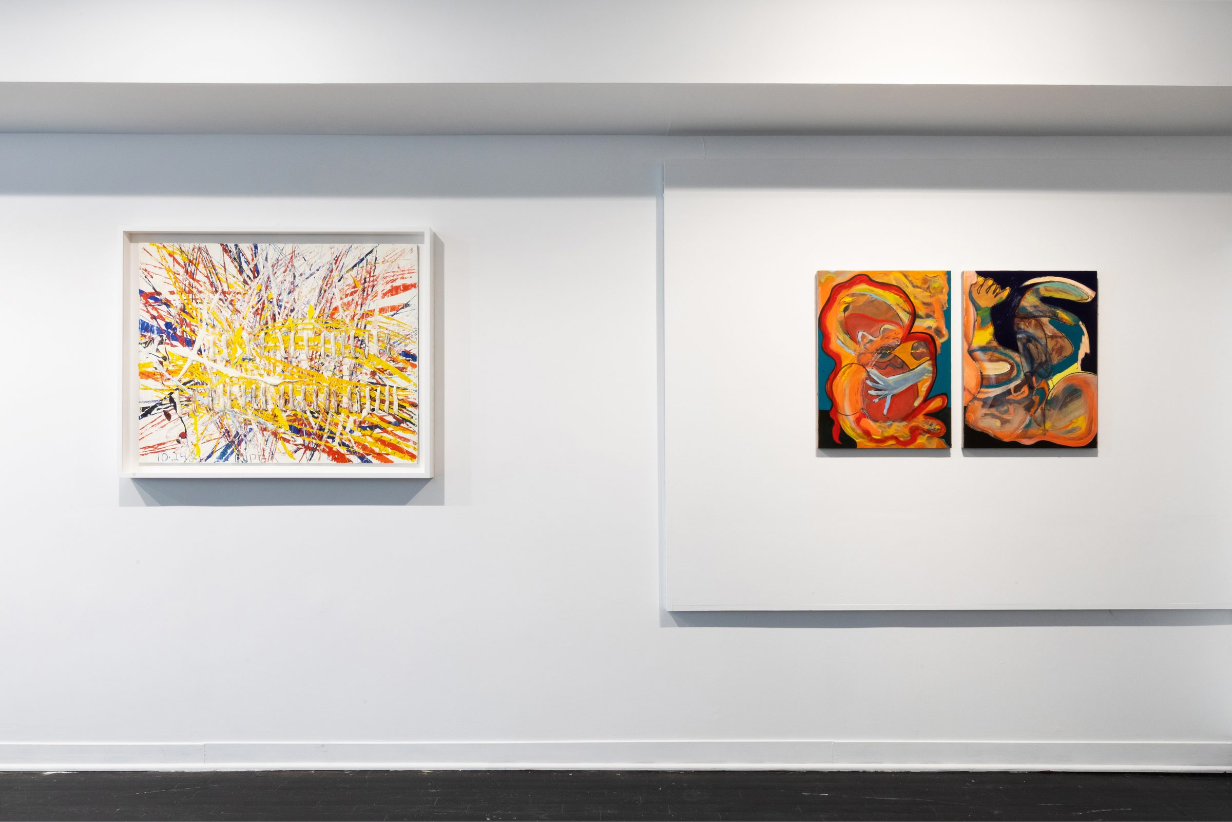 Installation view of 25 Years, 2022