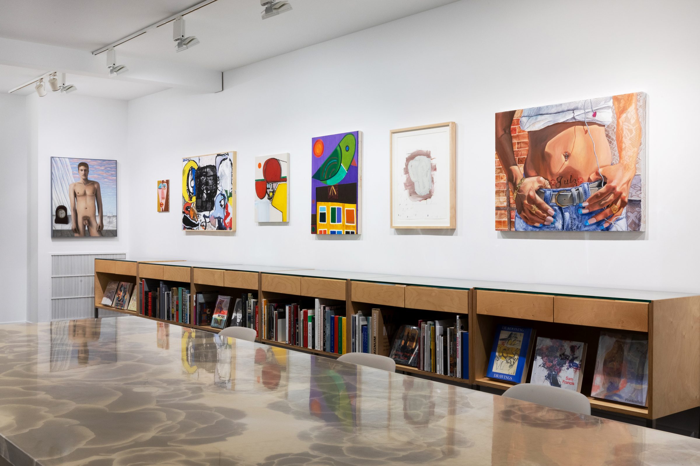 Installation view of 25 Years, 2022