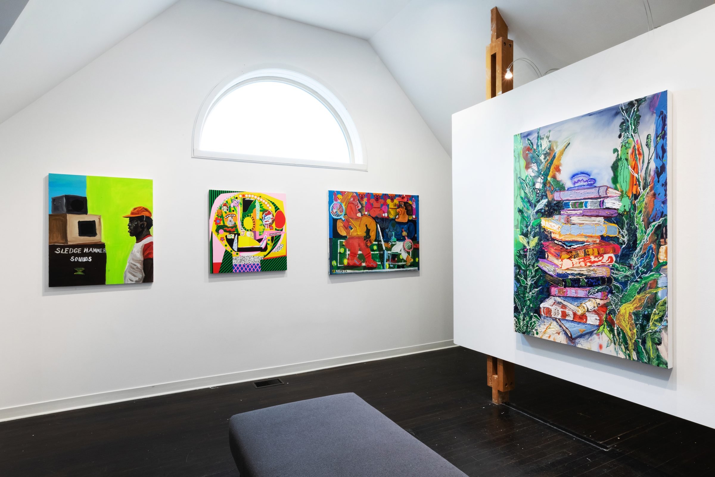 Installation view of 25 Years, 2022