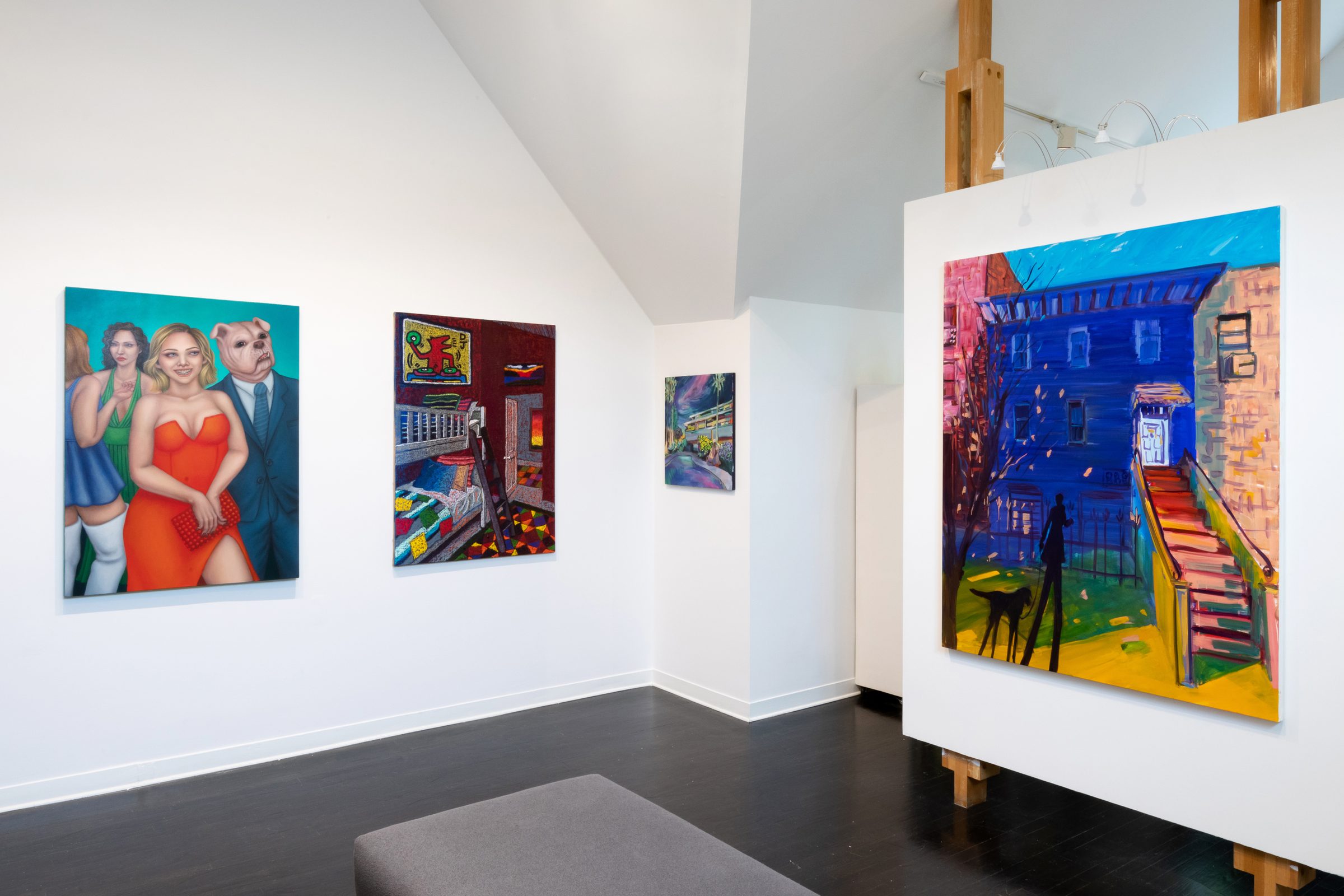Installation view of 25 Years, 2022