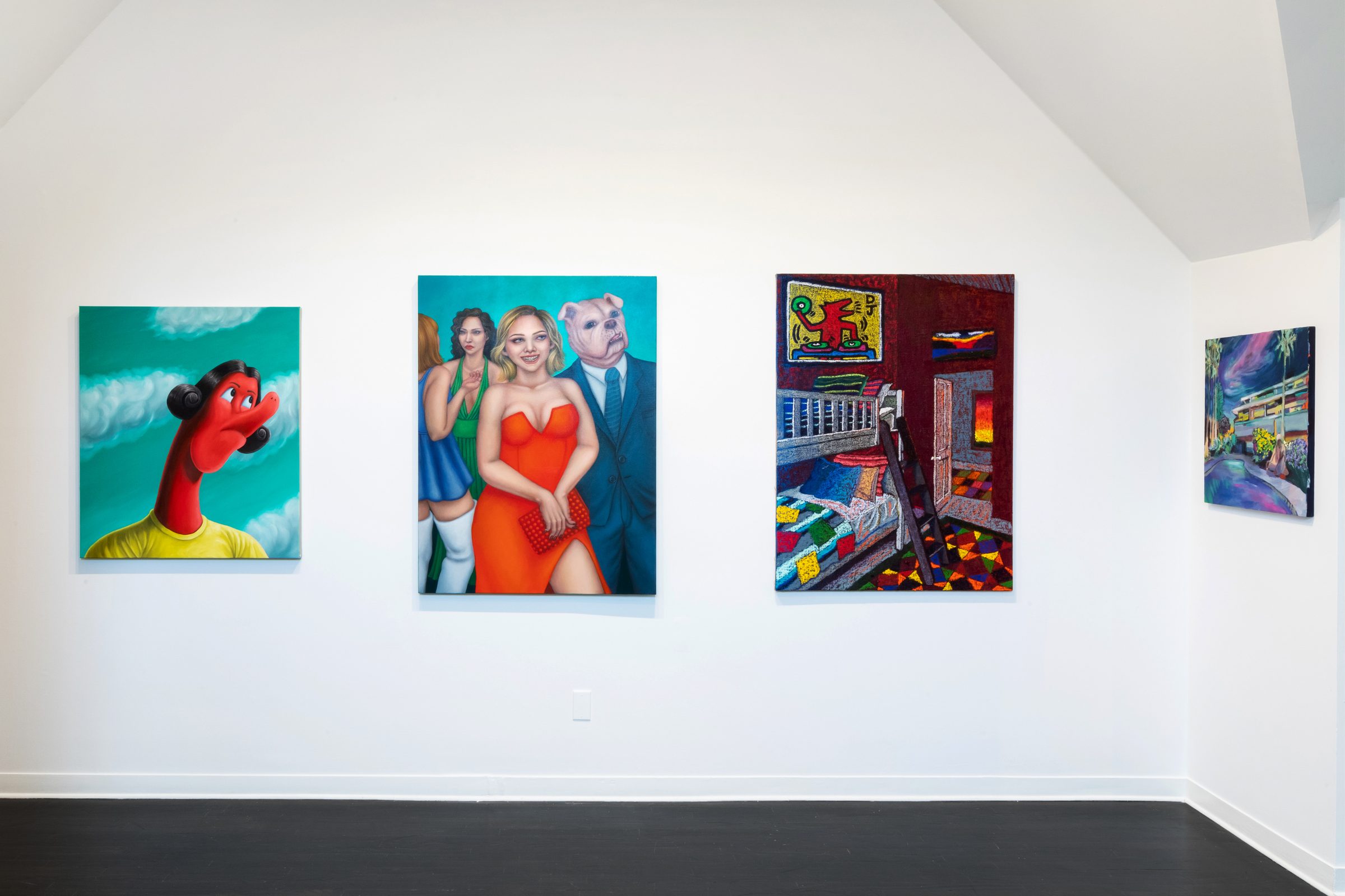 Installation view of 25 Years, 2022