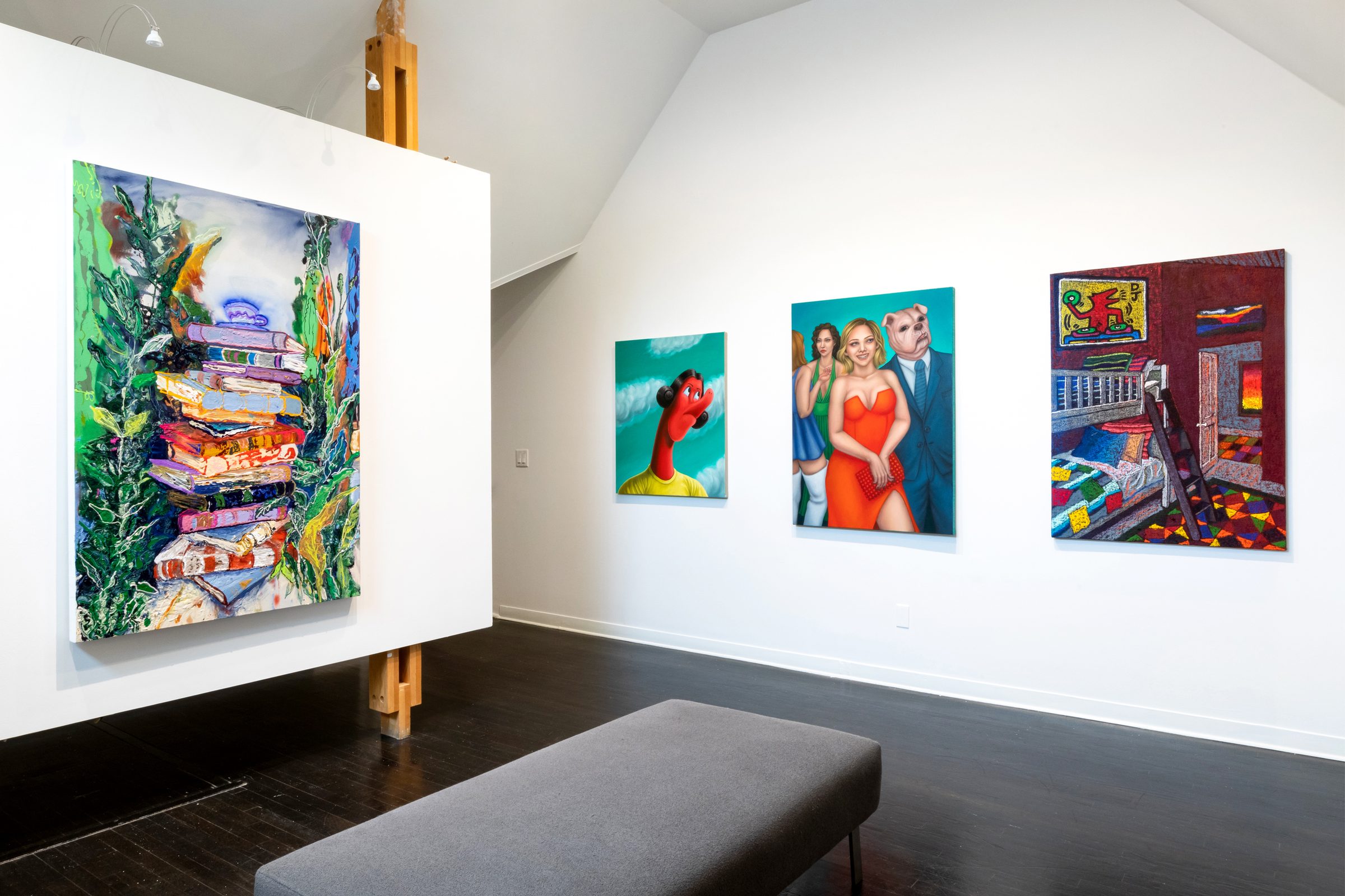 Installation view of 25 Years, 2022