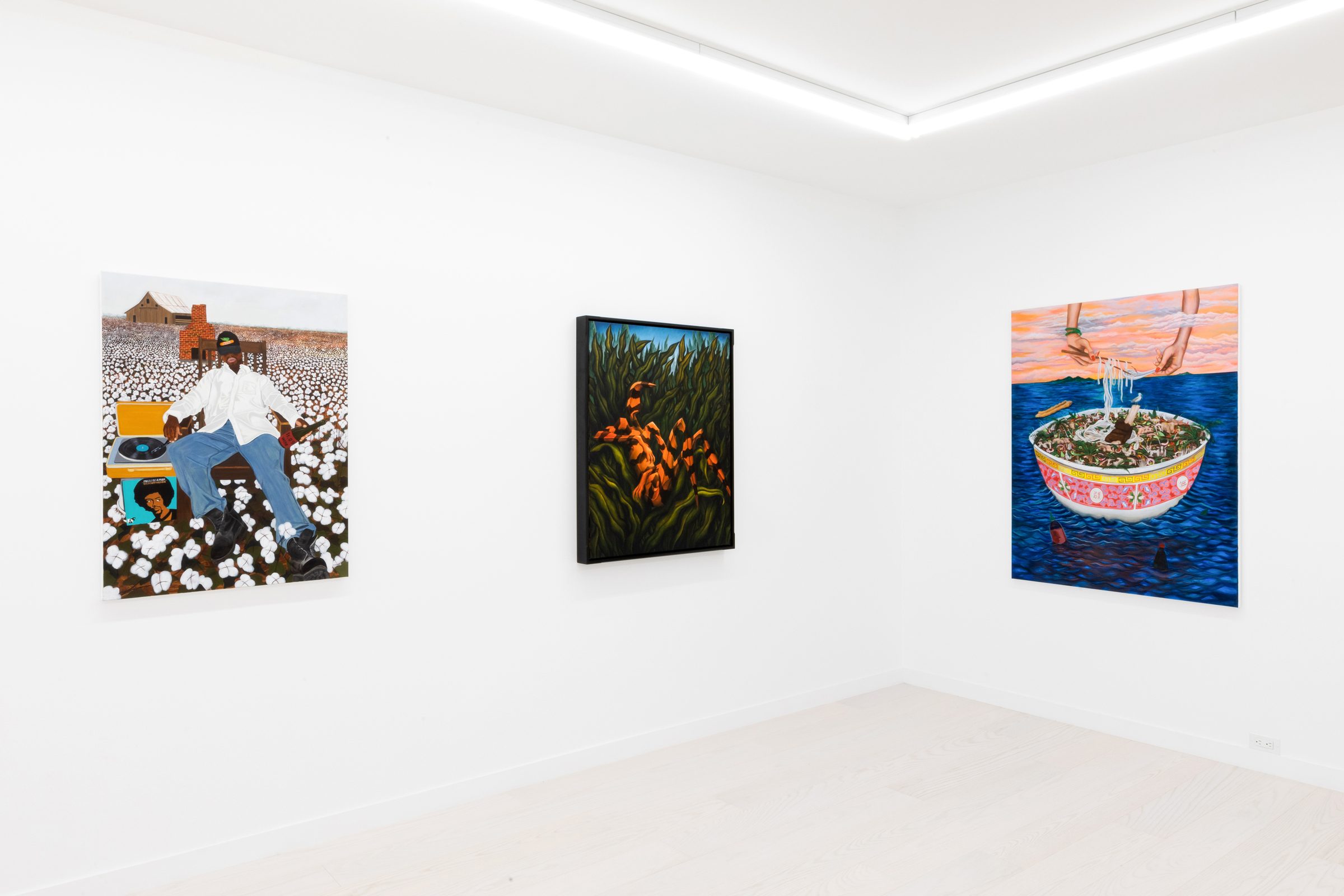 Installation view of 25 Years, 2022
