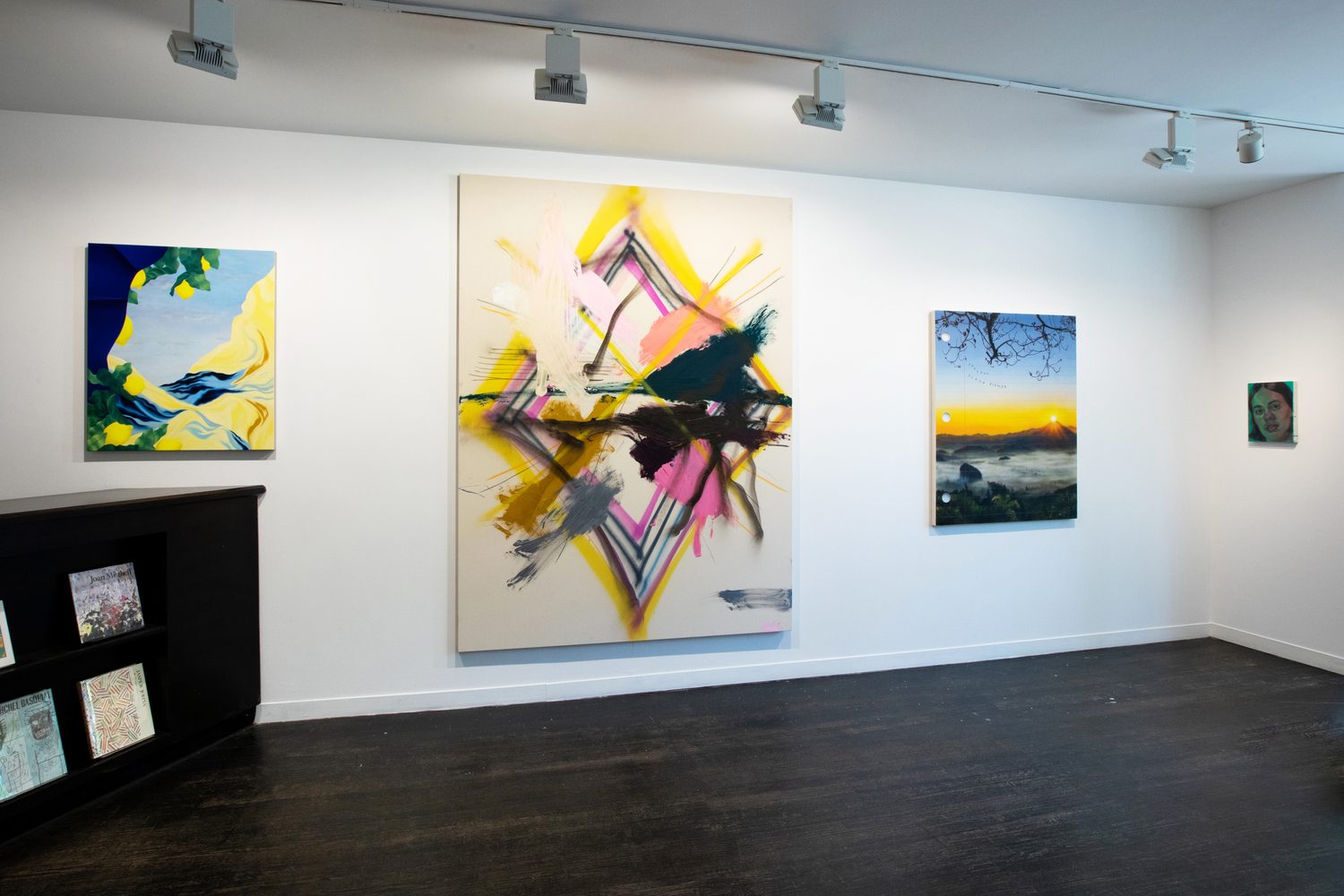 Installation view of 36 Paintings, Harper’s, East Hampton, 2020