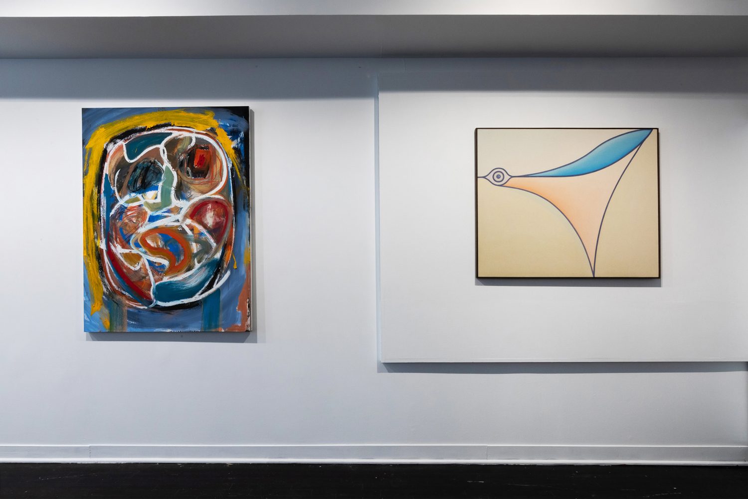 Installation view of 36 Paintings, 2020