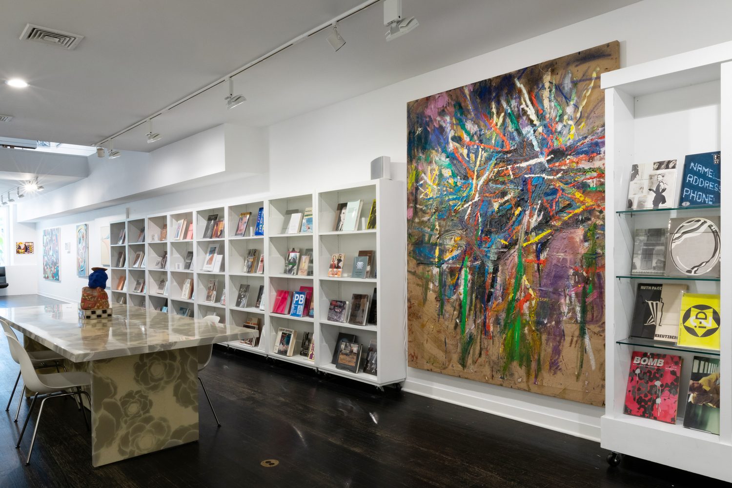Installation view of 36 Paintings, 2020