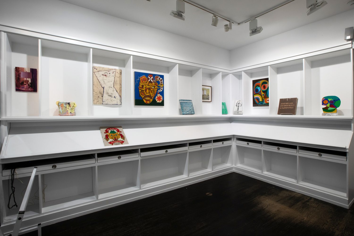 Installation view of 36 Paintings, 2020
