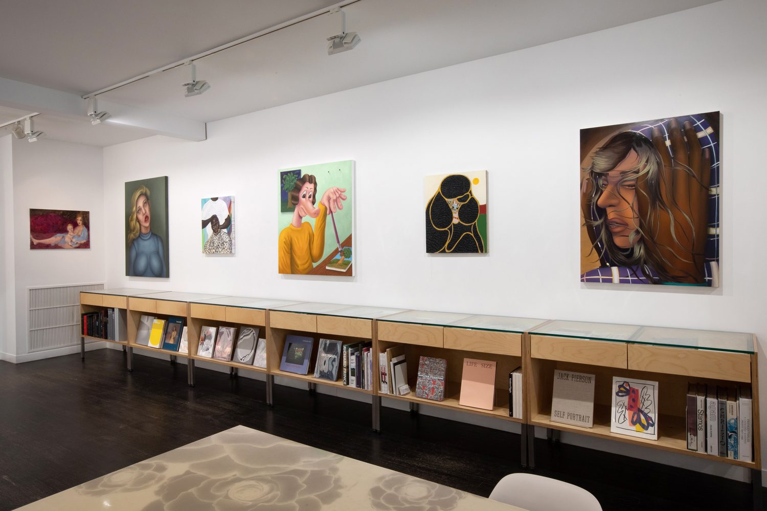 Installation view of 36 Paintings, 2020