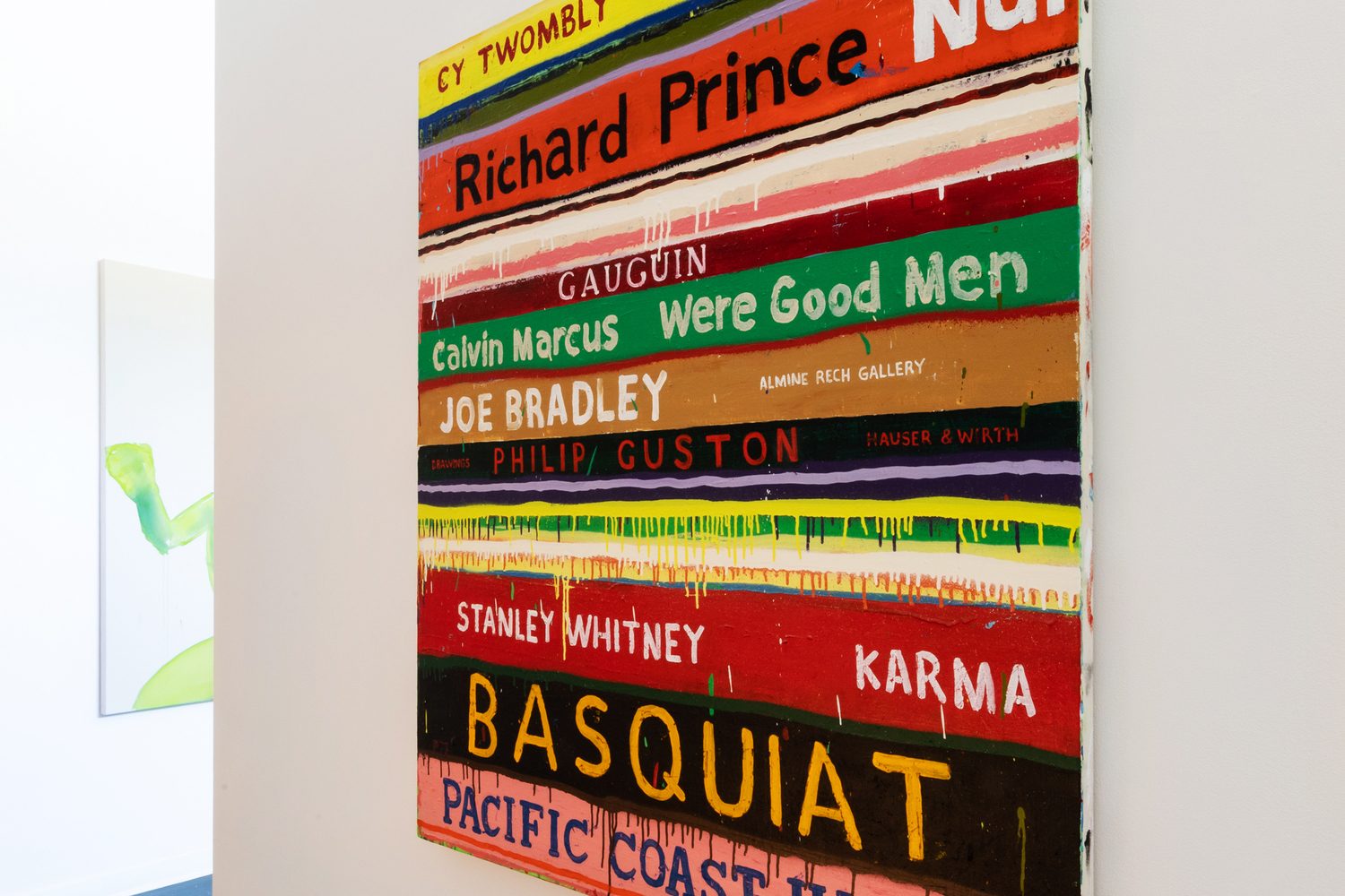 Installation view of 36 Paintings, 2020