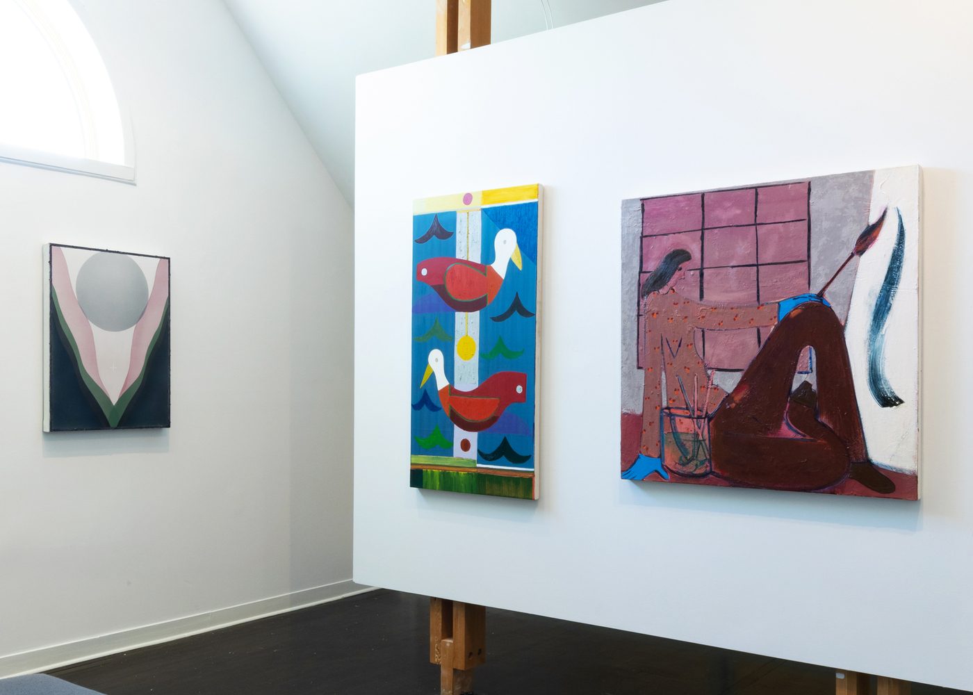 Installation view of 36 Paintings, 2020