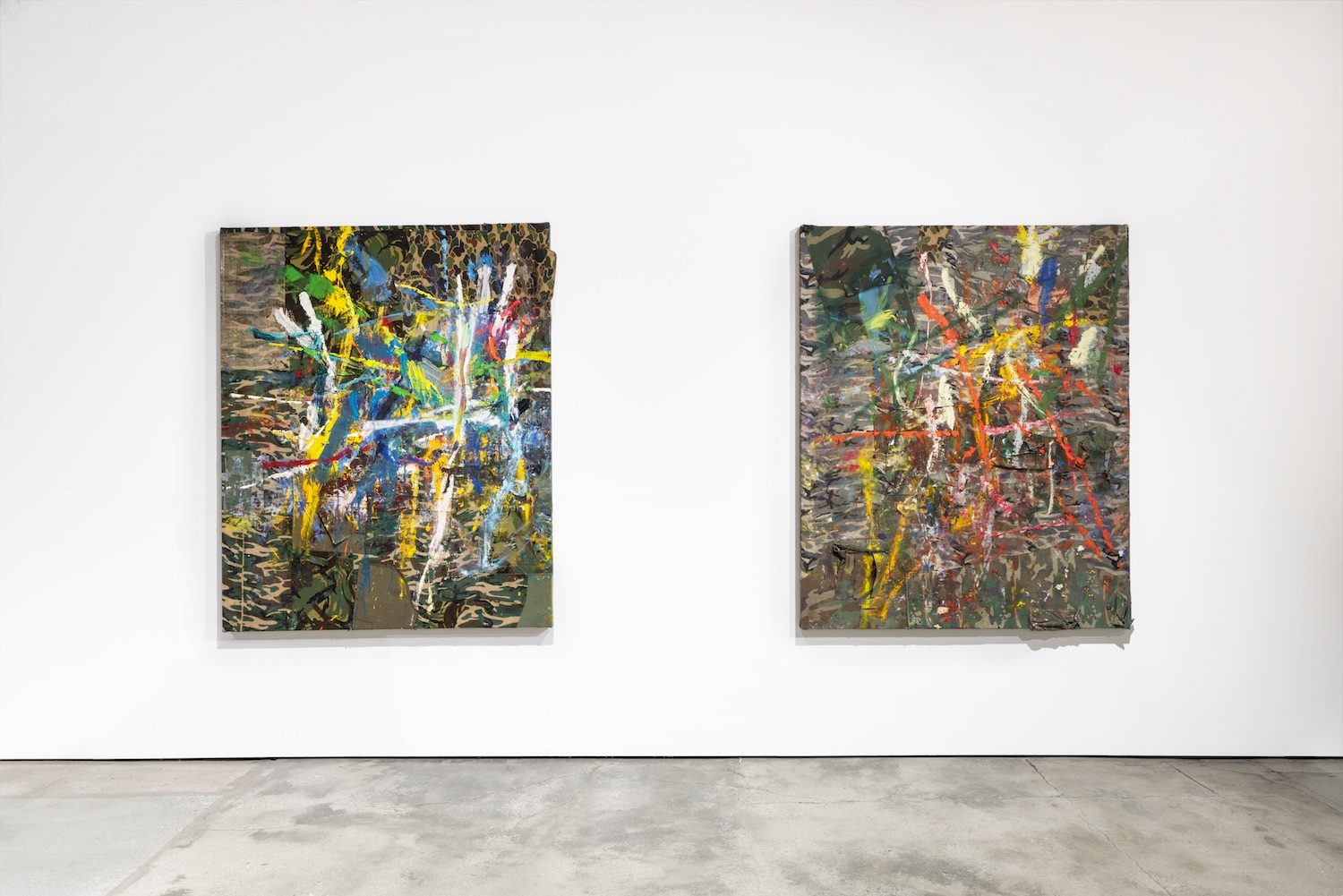 Installation view of A Doctor, a Painter, and an Alchemist Walk into a Bar, 2020