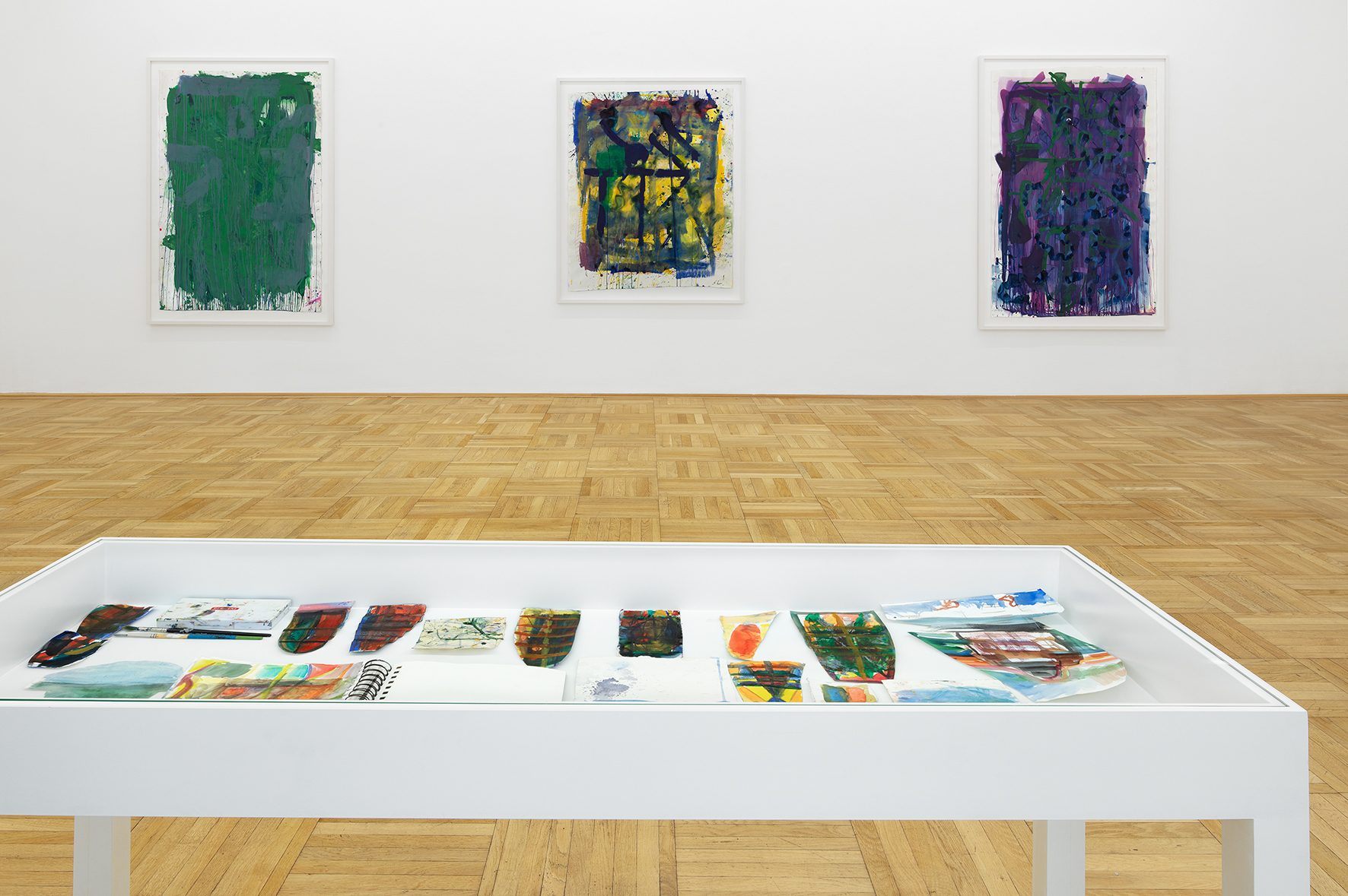 Installation view of Am See, 2024