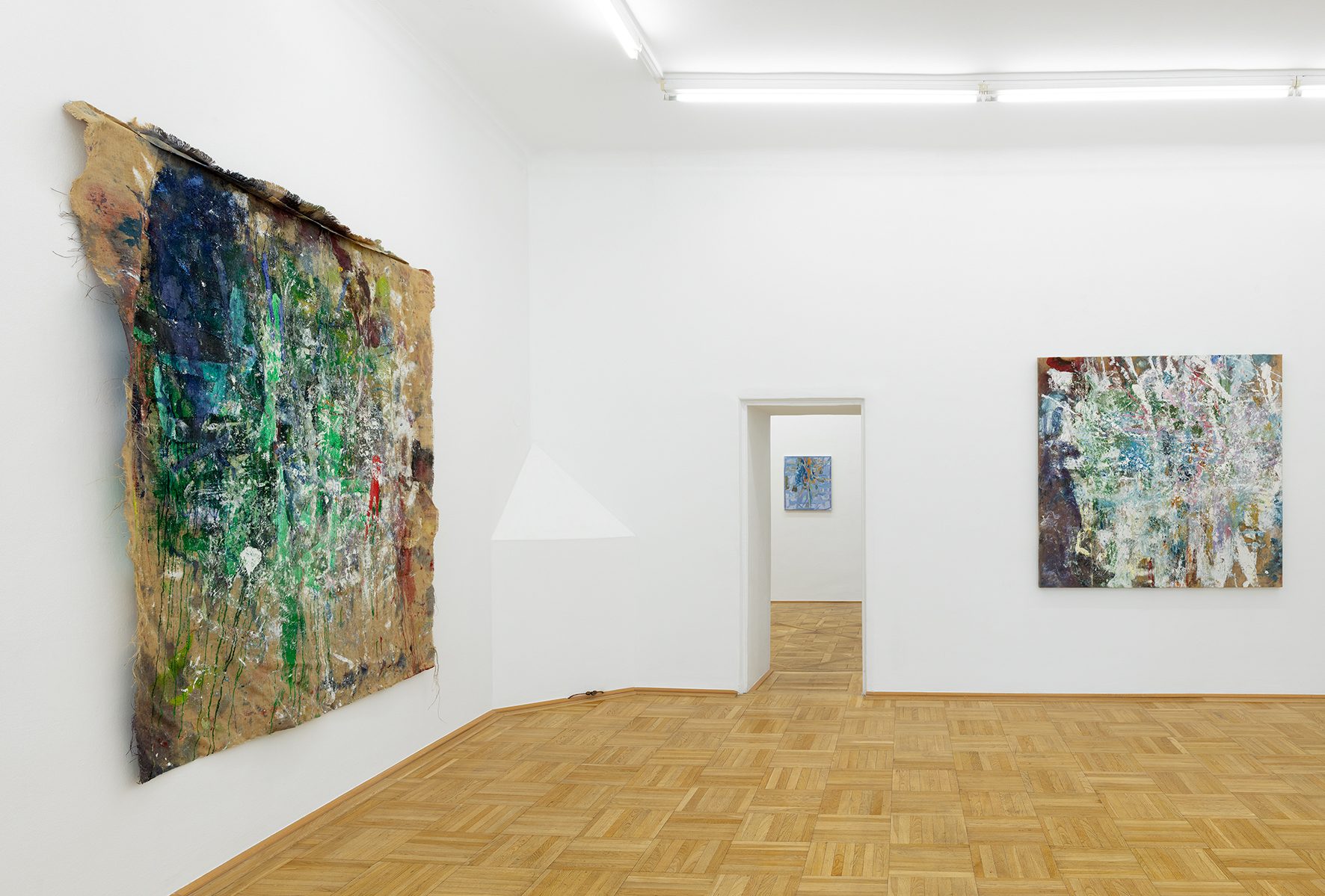 Installation view of Am See, 2024