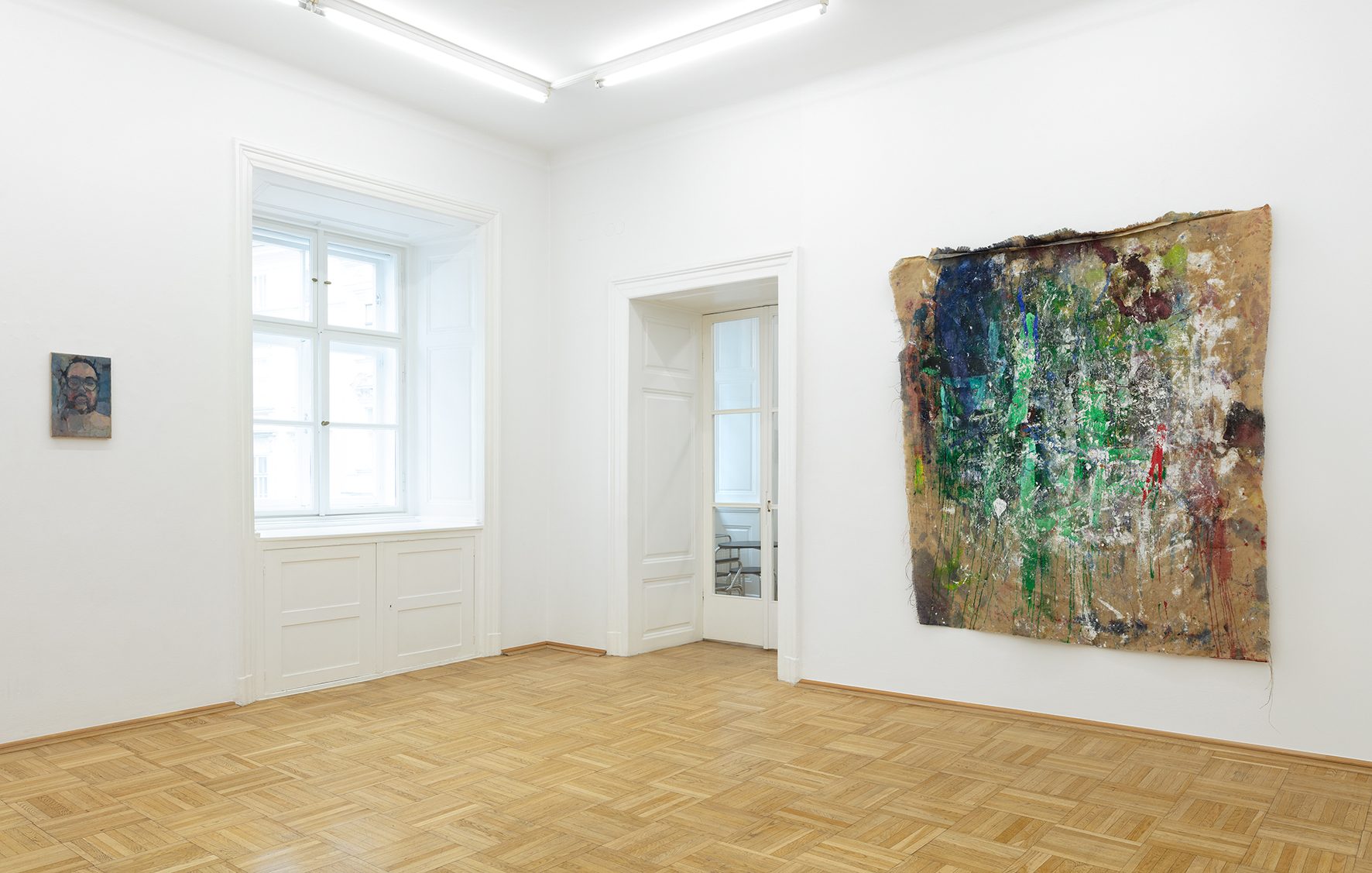 Installation view of Am See, 2024