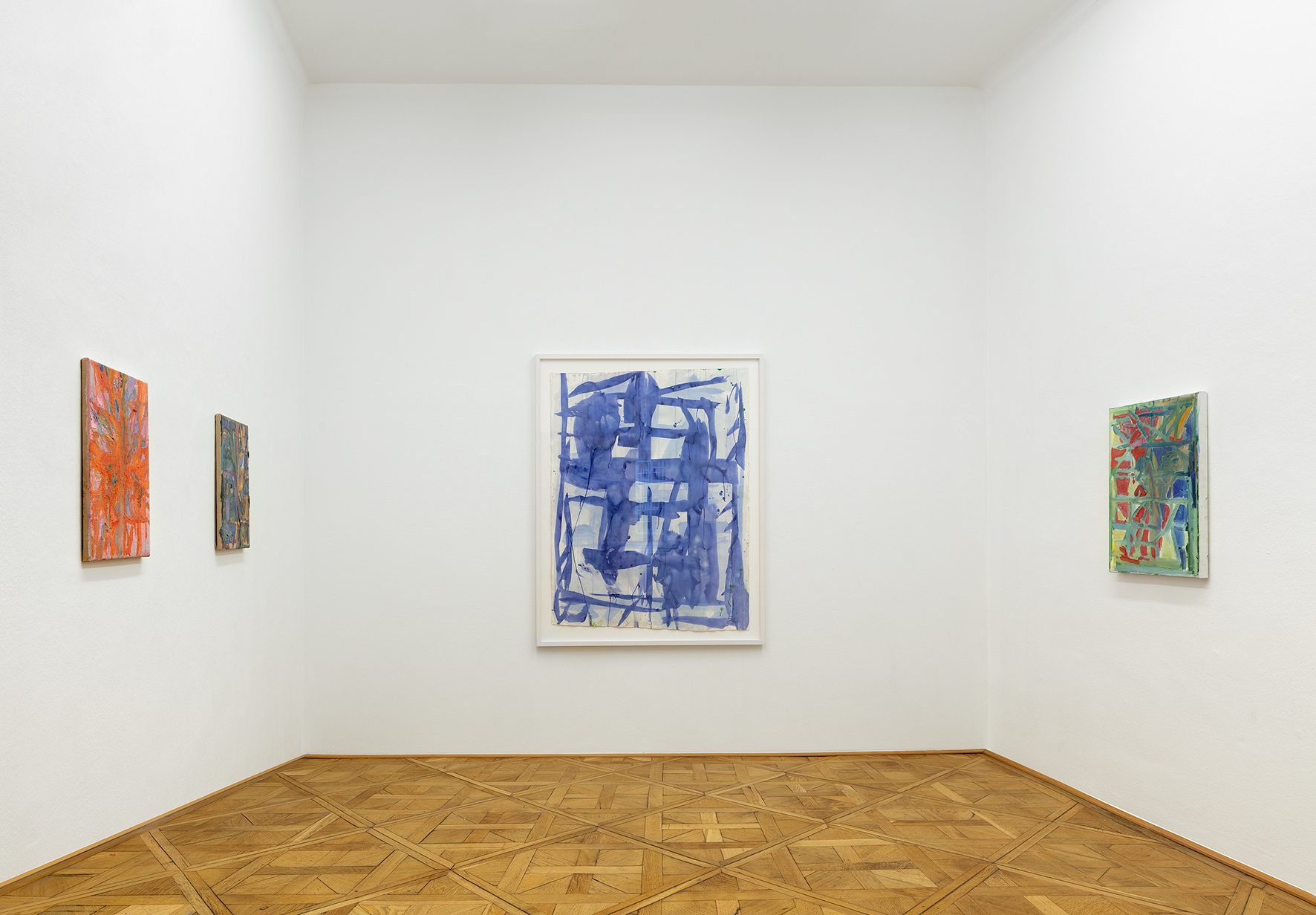 Installation view of Am See, 2024