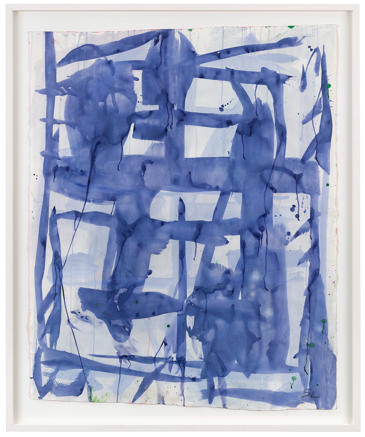 Spencer Lewis, Big Blue Cage, 2024