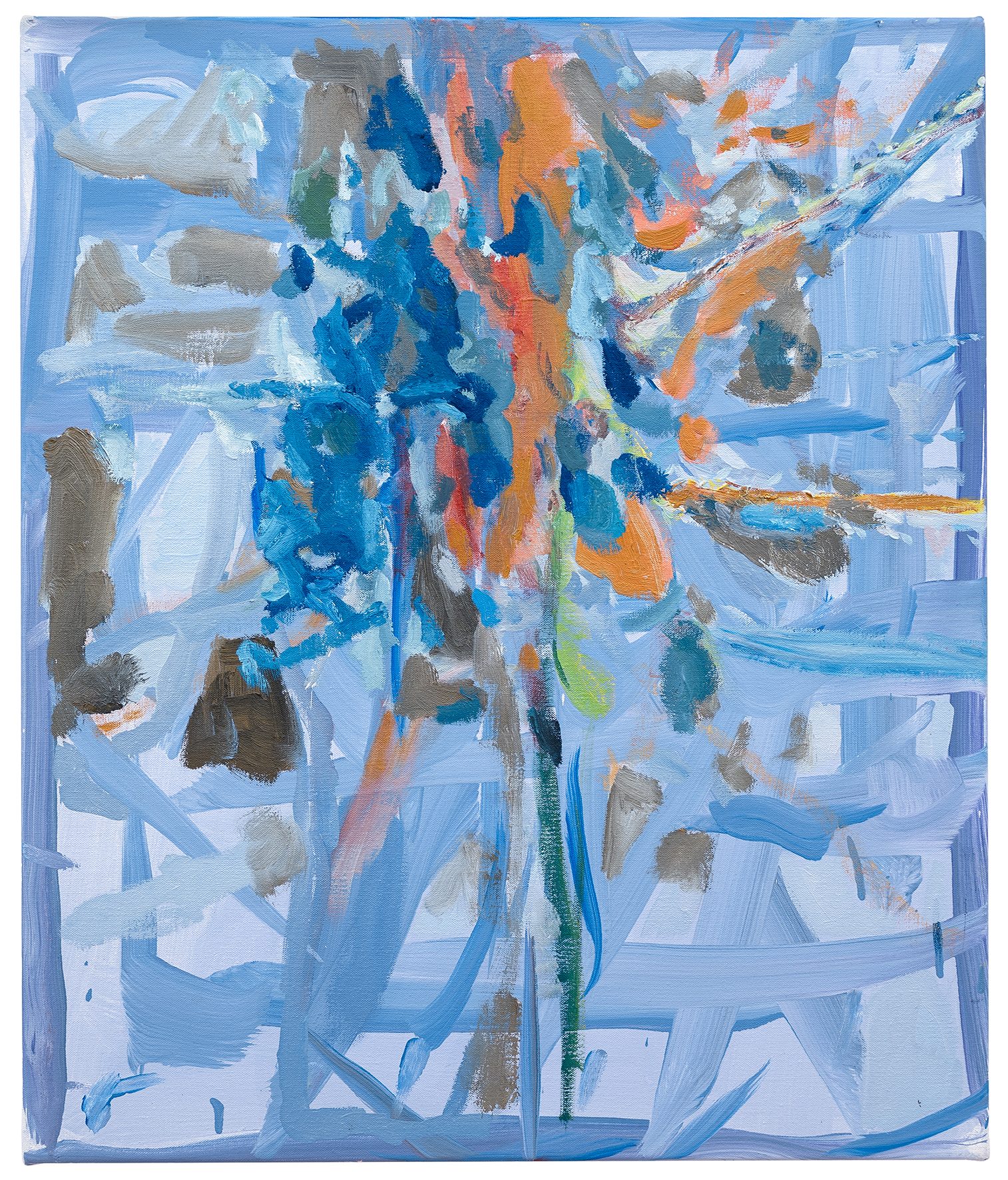Spencer Lewis, Blue Platonic, 2024