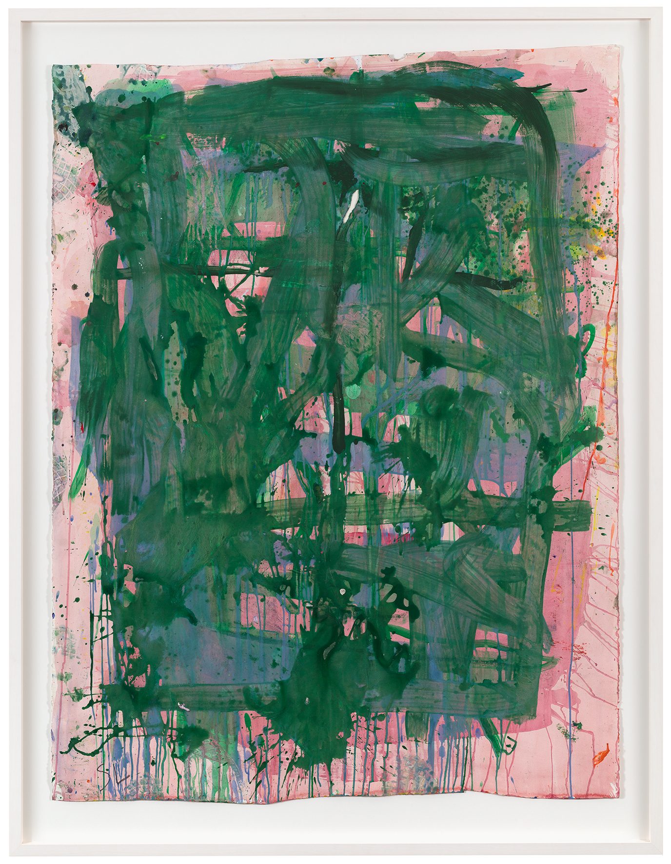 Spencer Lewis, Pink and Green Large Cage, 2024