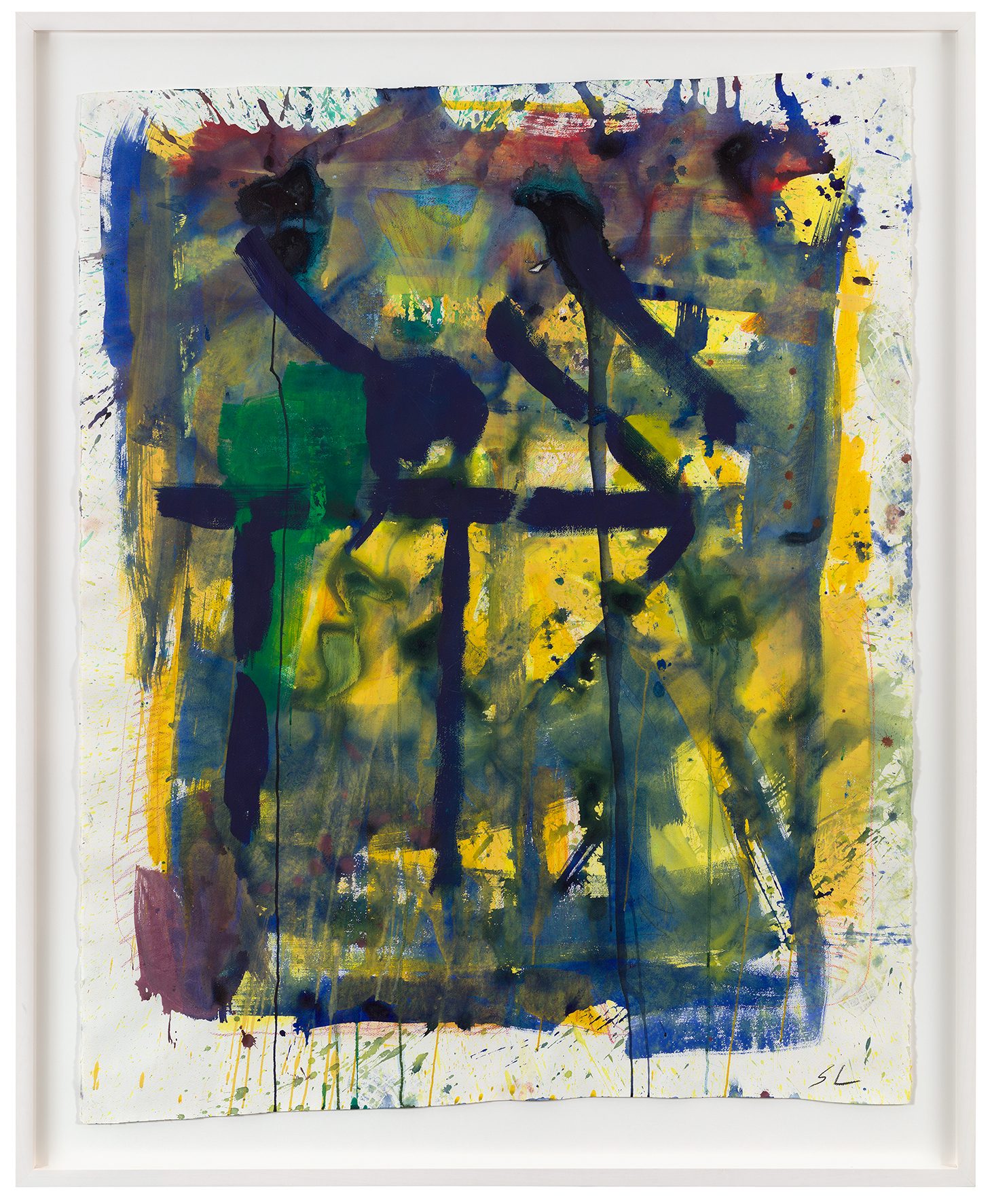 Spencer Lewis, Yellow and Blue Cage, 2024