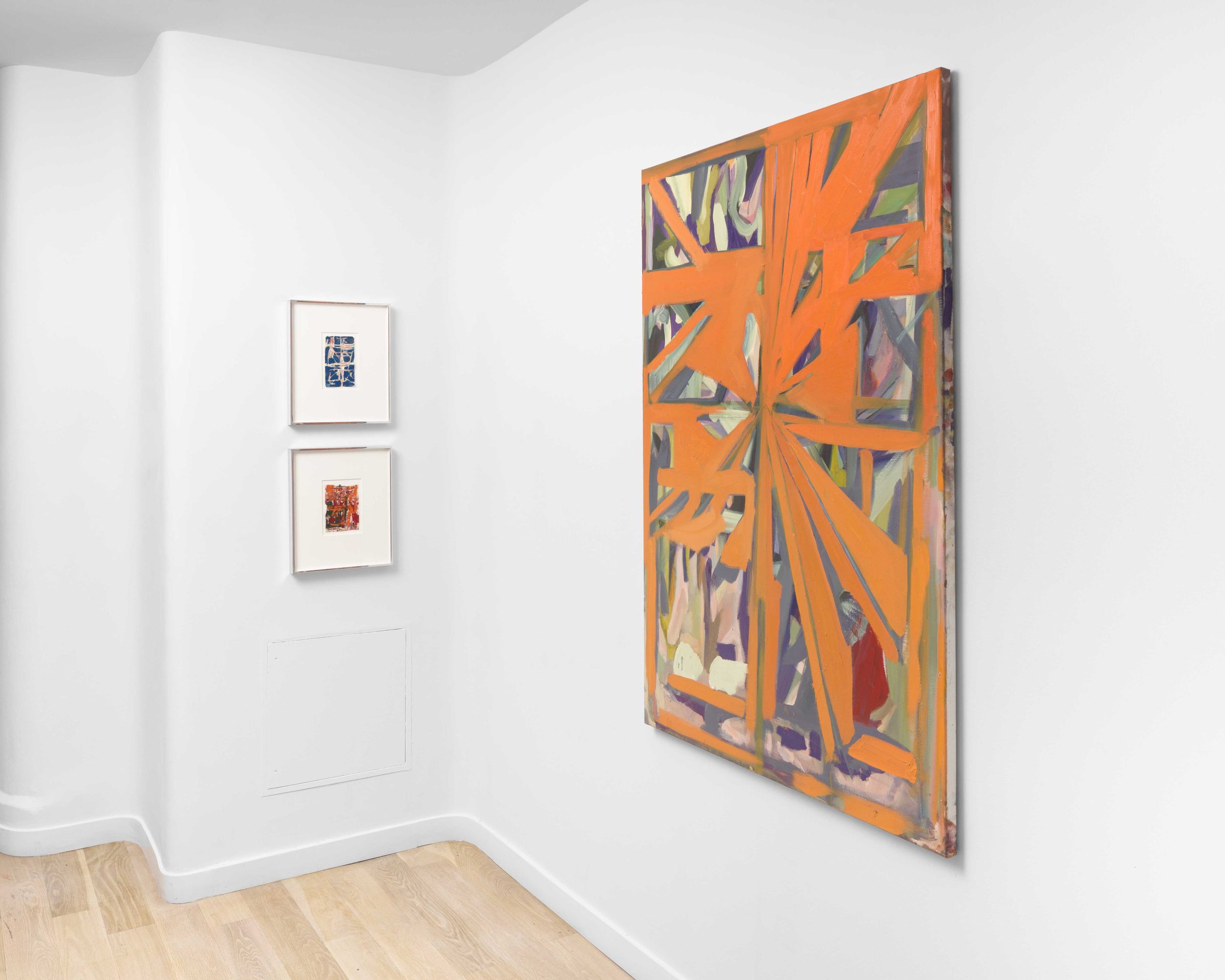 Installation view of Andrea Marie Breiling | Spencer Lewis, 2021