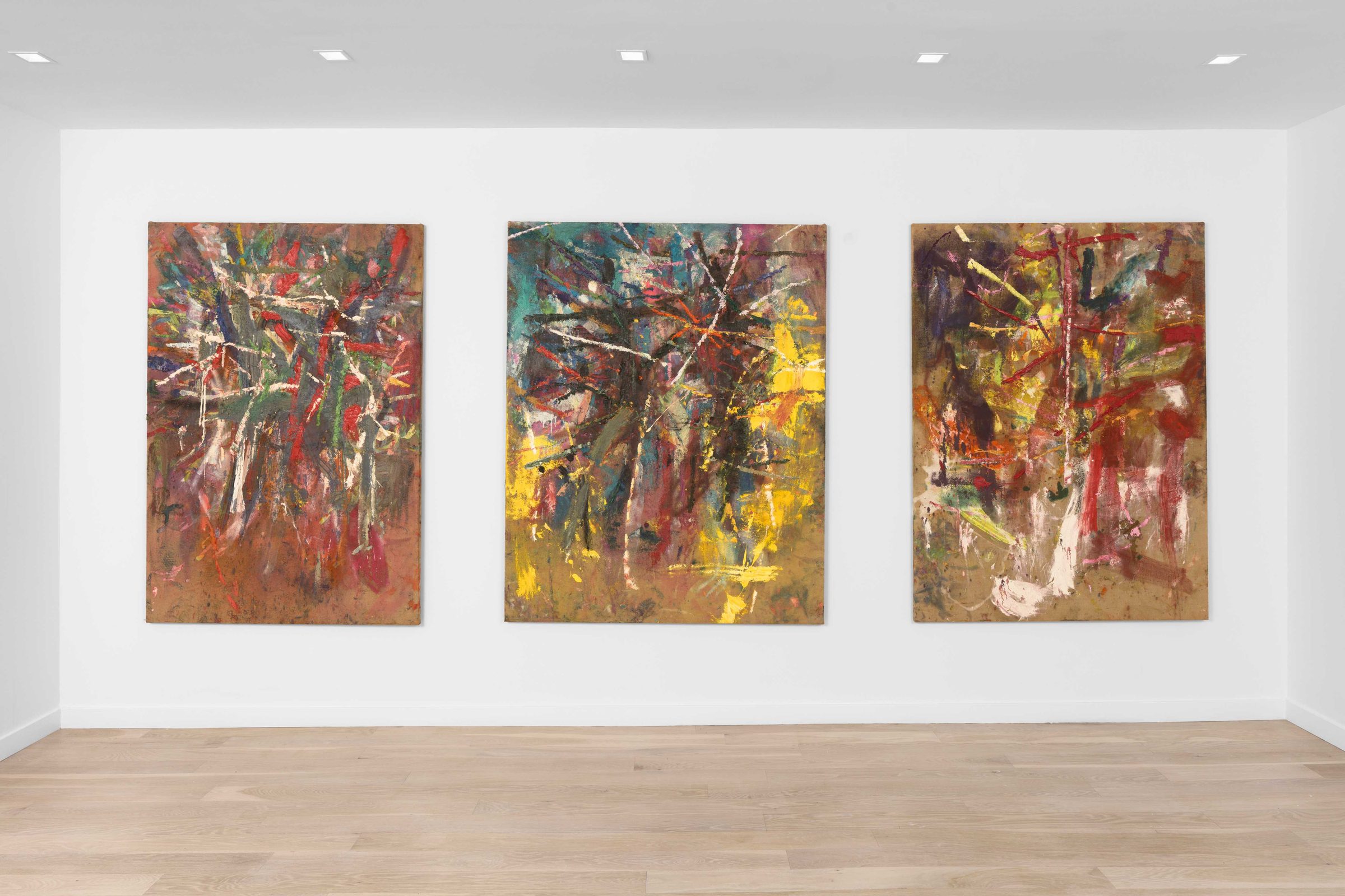 Installation view of Andrea Marie Breiling | Spencer Lewis, 2021