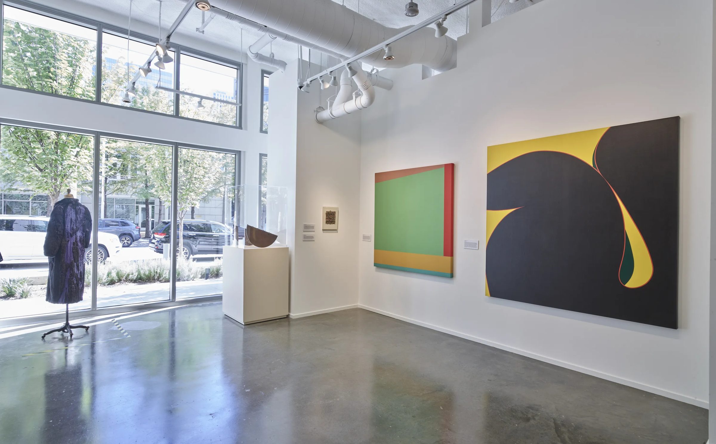 Installation view of Black Abstractionists: From Then 'til Now, 2022