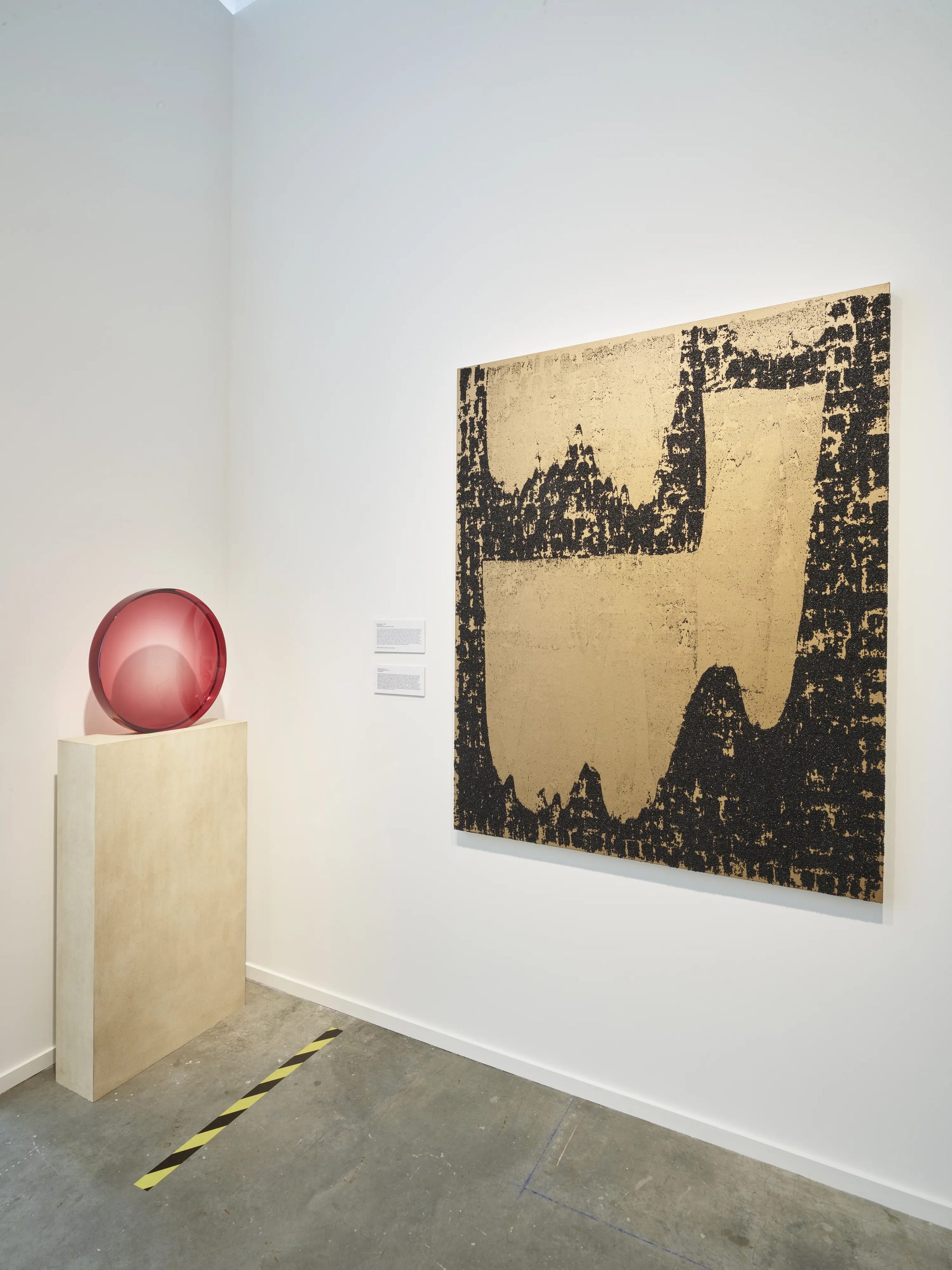 Installation view of Black Abstractionists: From Then 'til Now, 2022