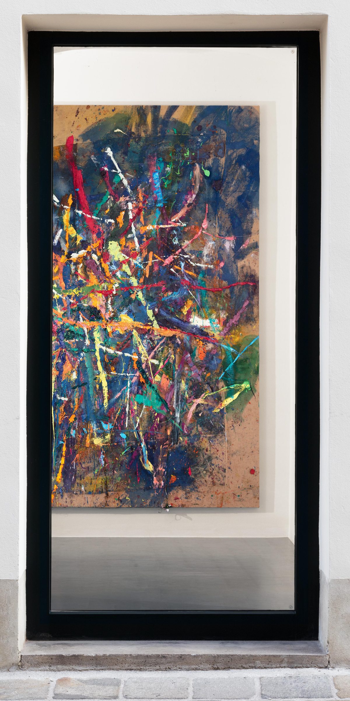 Installation view of Bubbles, 2022