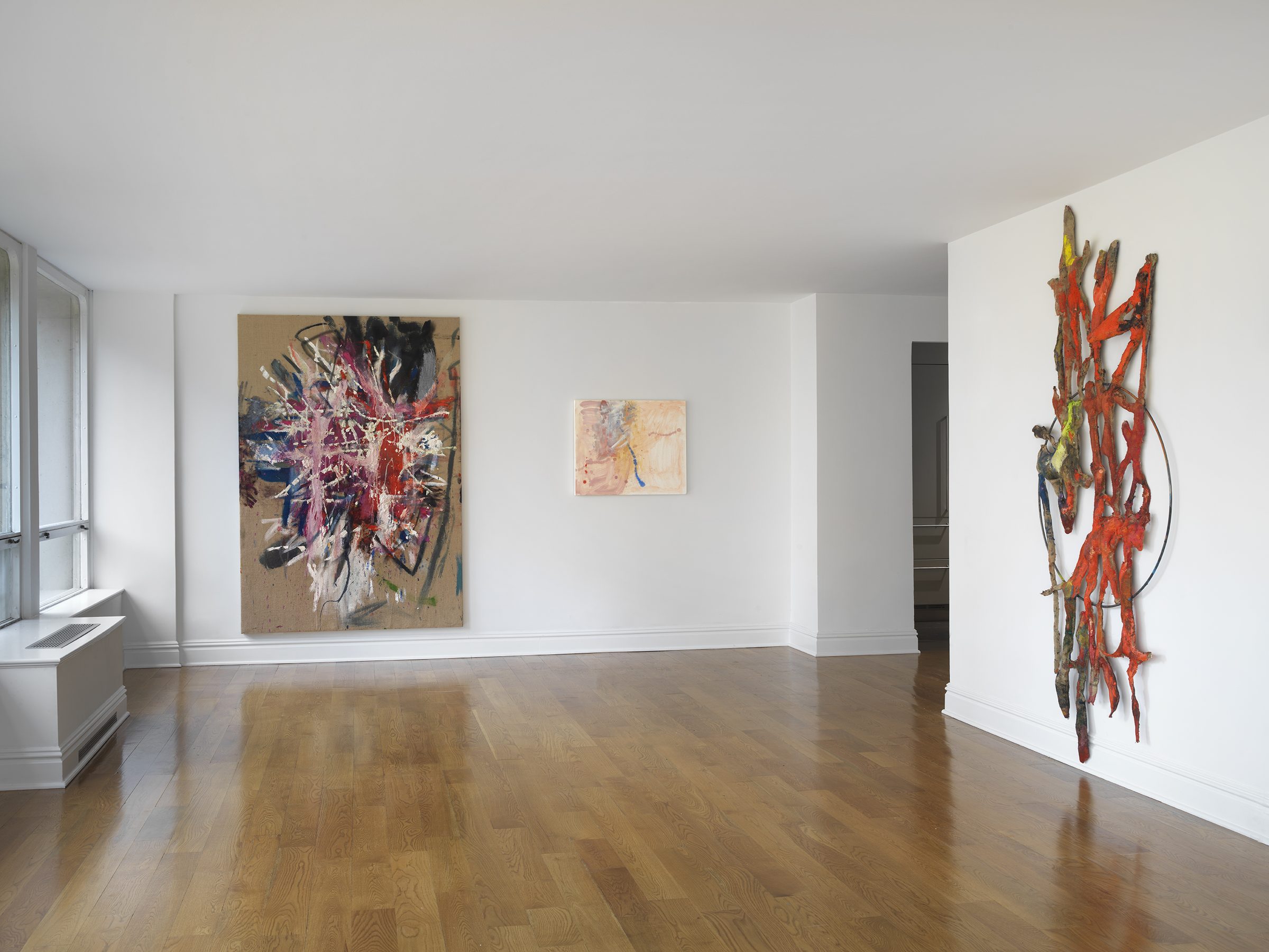 Installation view of Closeness, 2023