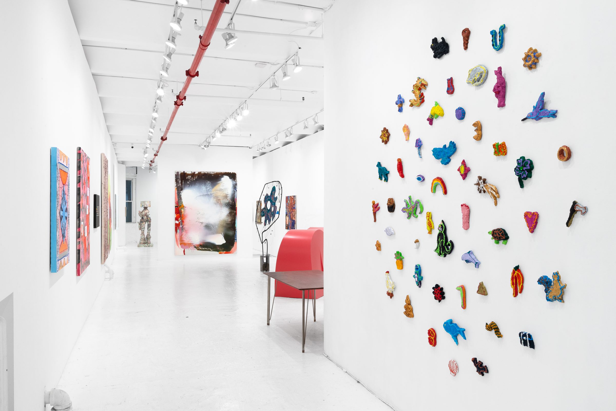 Installation view of Couples, 2026