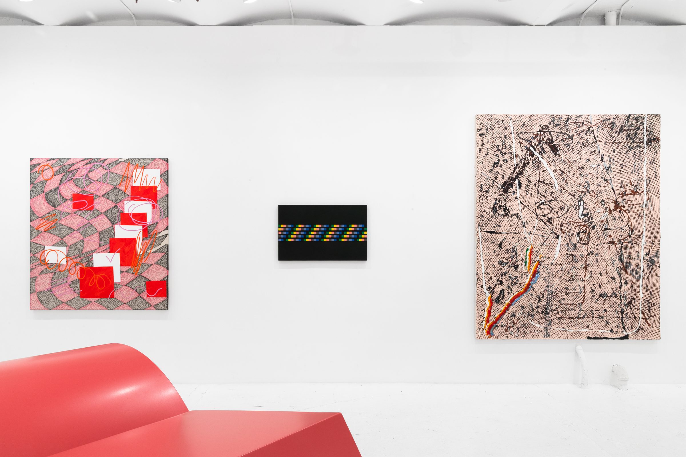Installation view of Couples, 2026