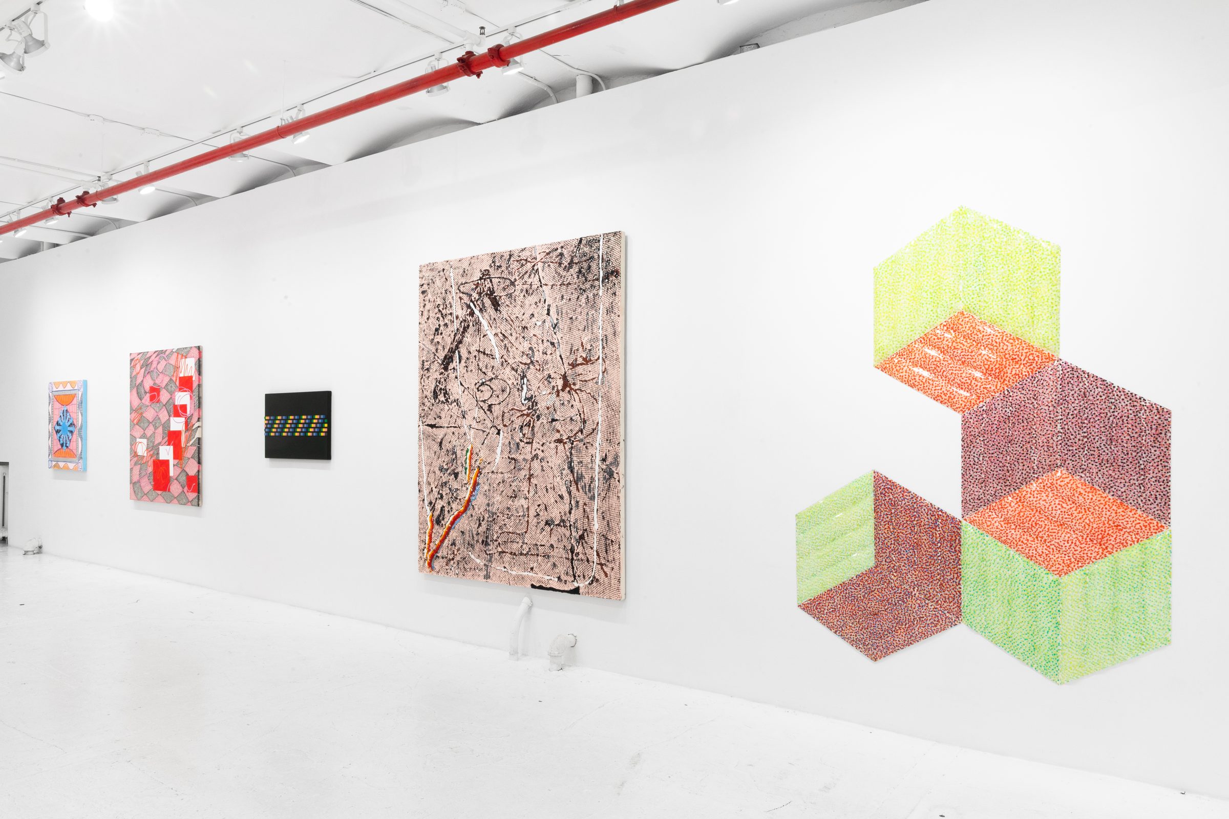 Installation view of Couples, 2026