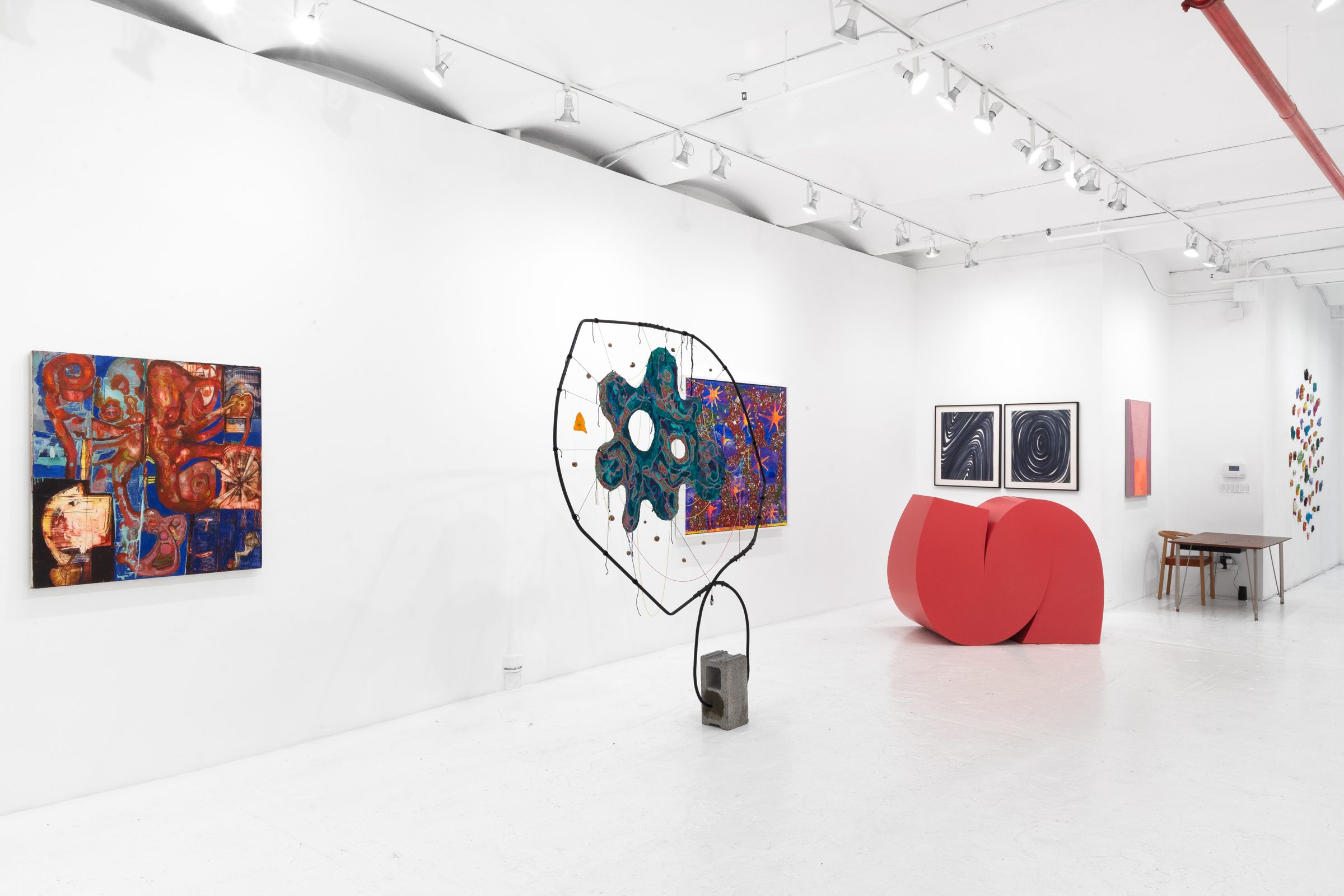 Installation view of Couples, 2026