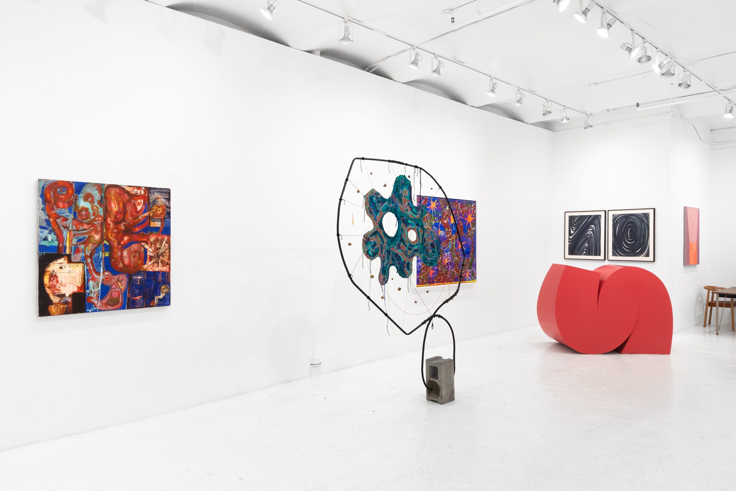 Installation view of Couples, 2026
