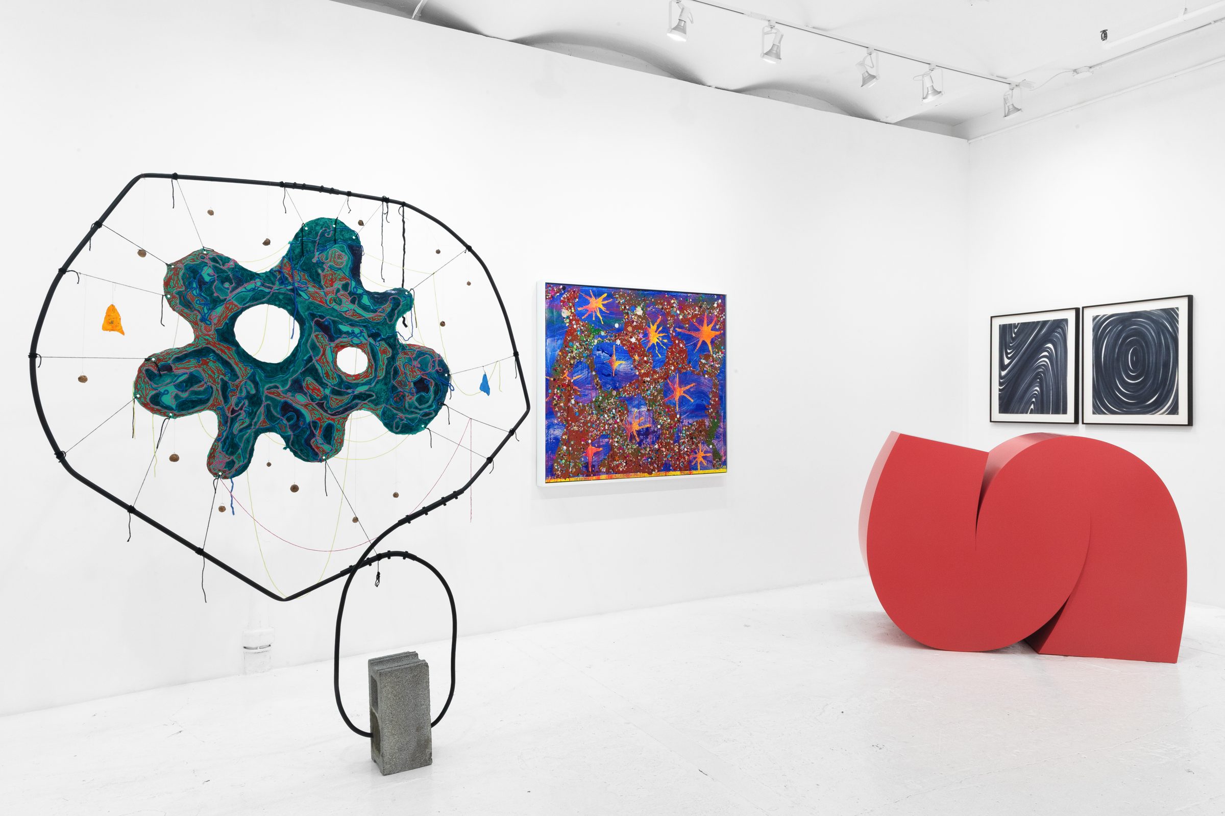 Installation view of Couples, 2026