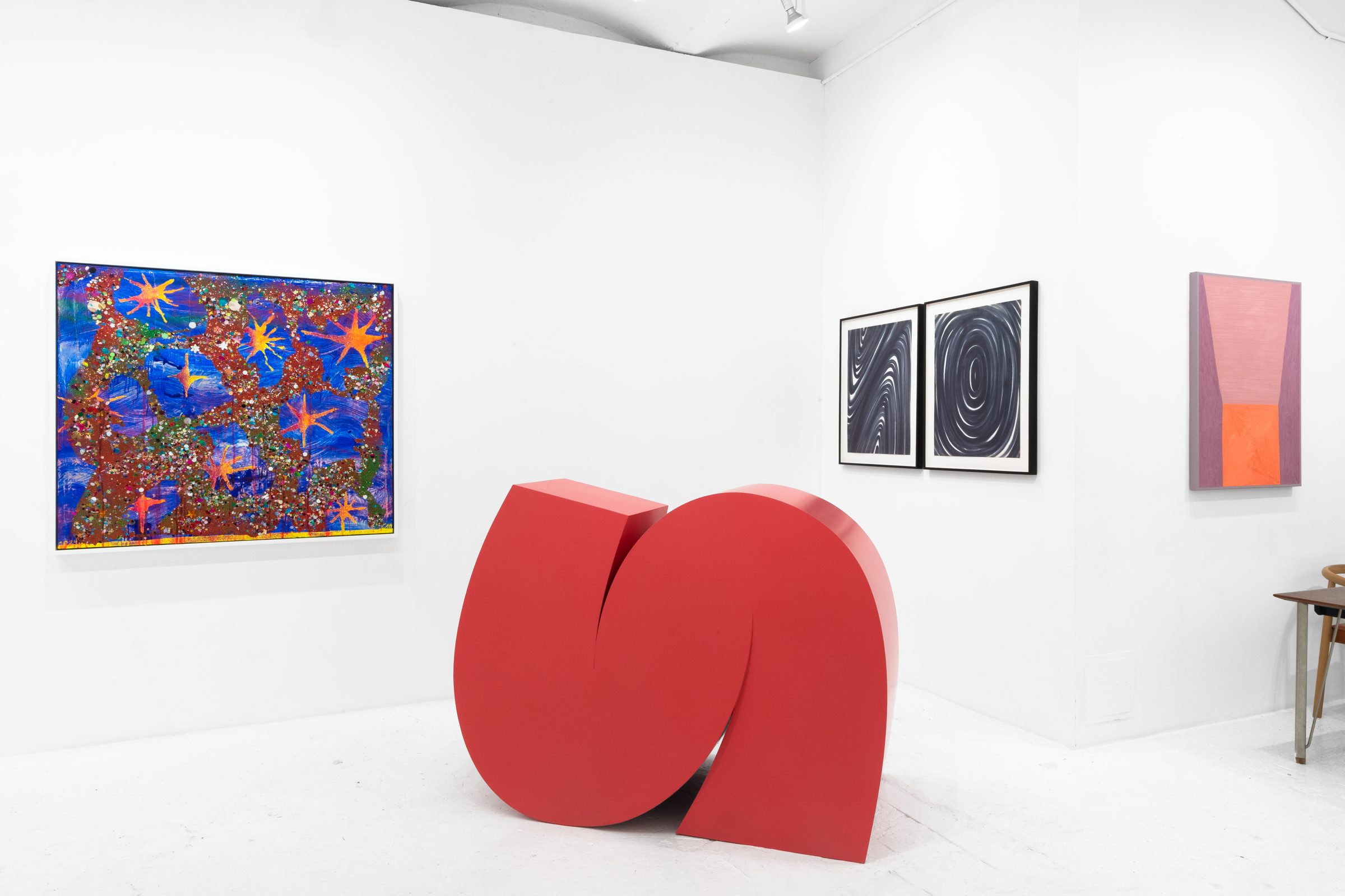 Installation view of Couples, 2026