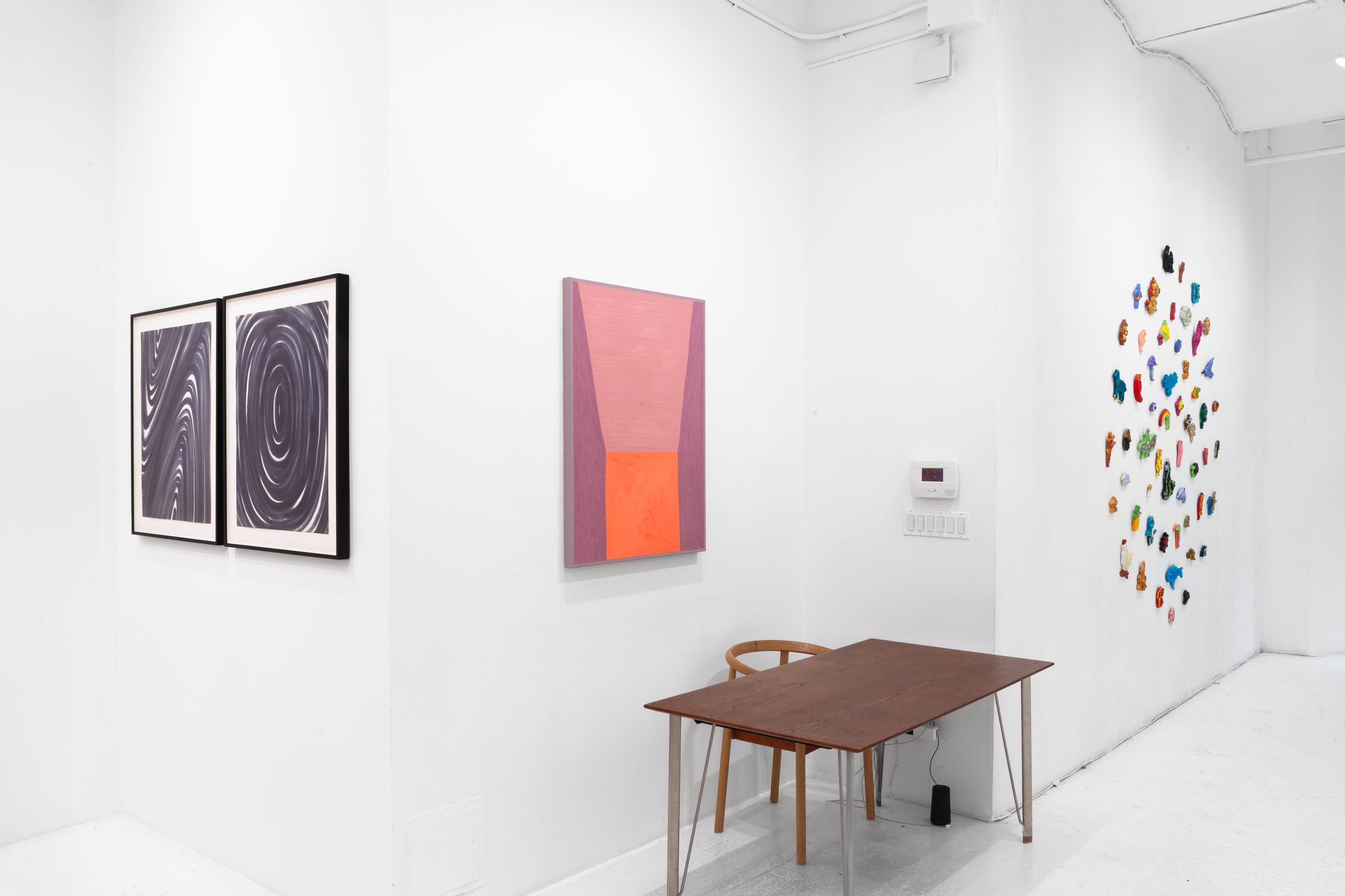 Installation view of Couples, 2026