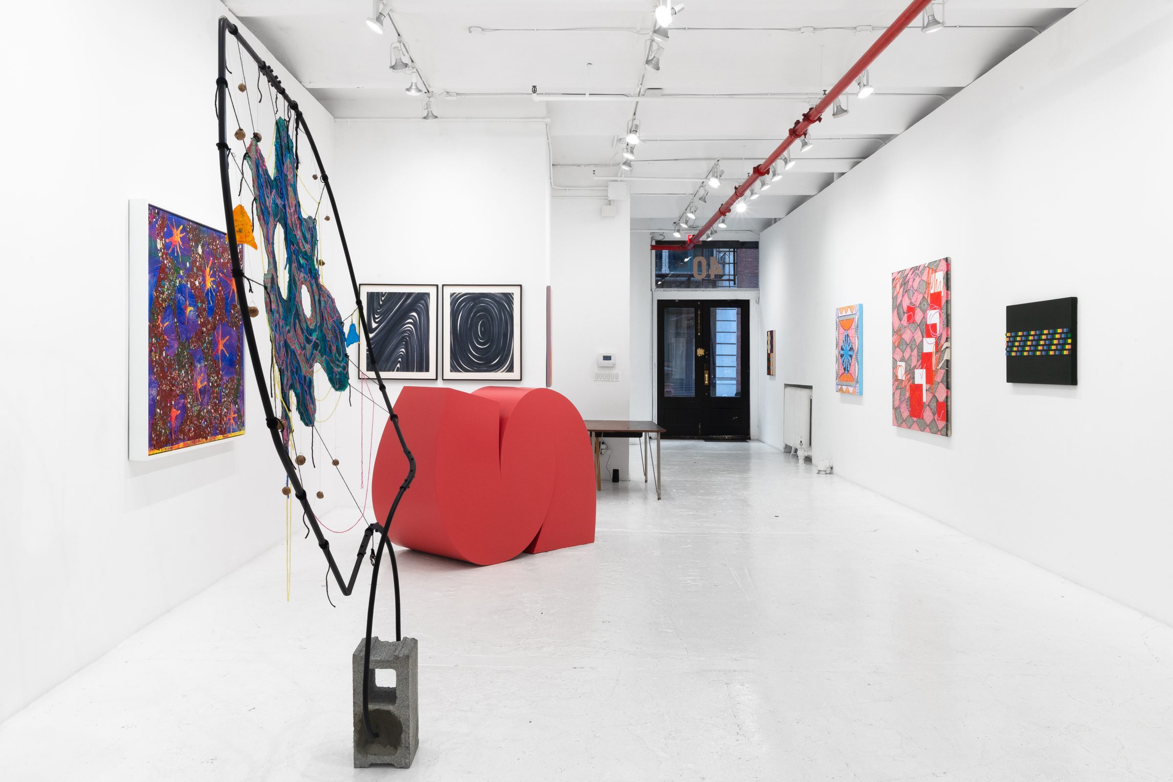 Installation view of Couples, 2026