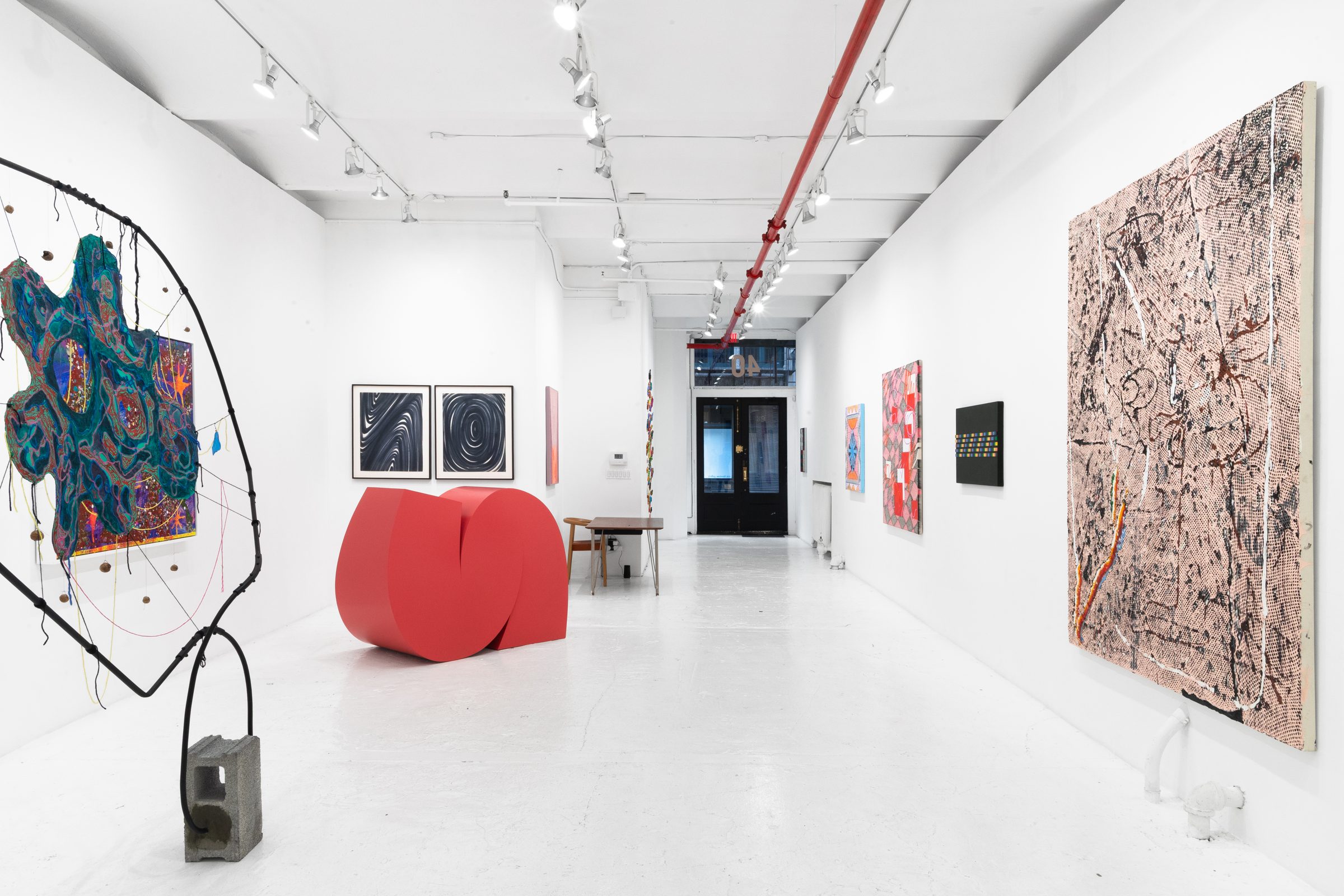 Installation view of Couples, 2026