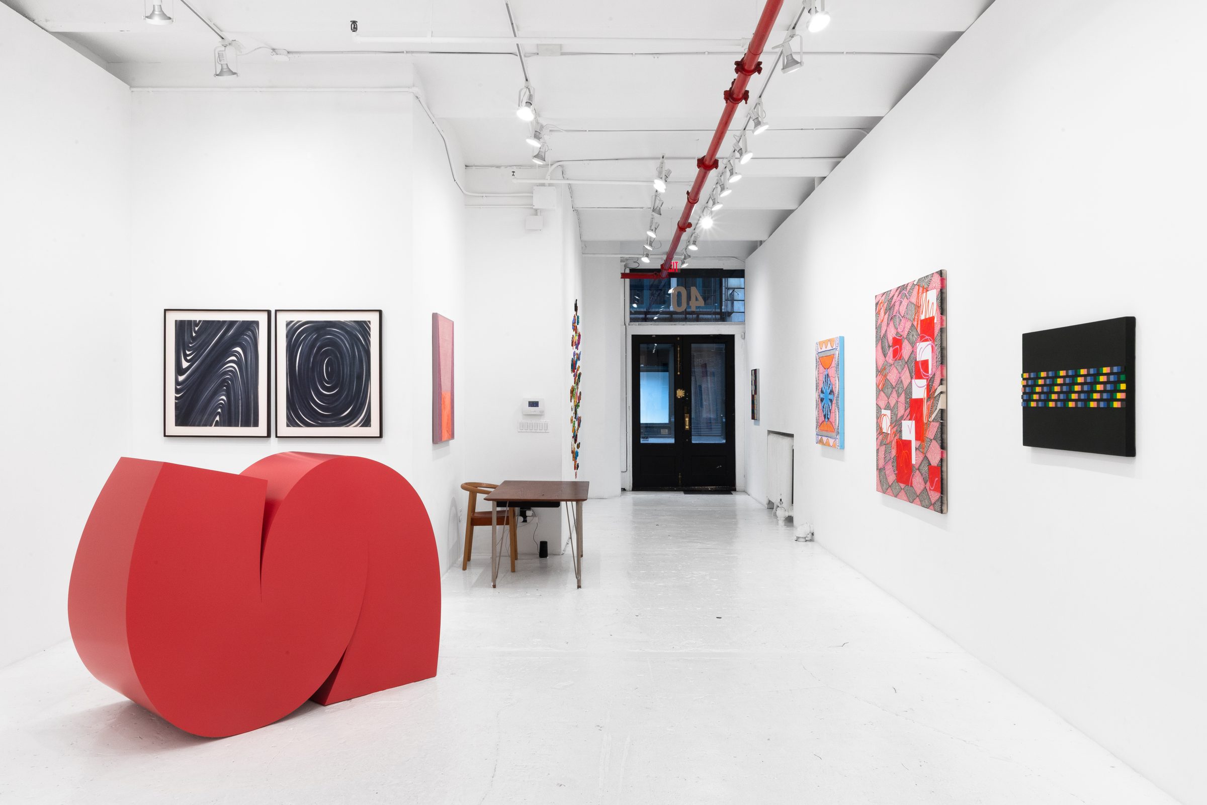 Installation view of Couples, 2026