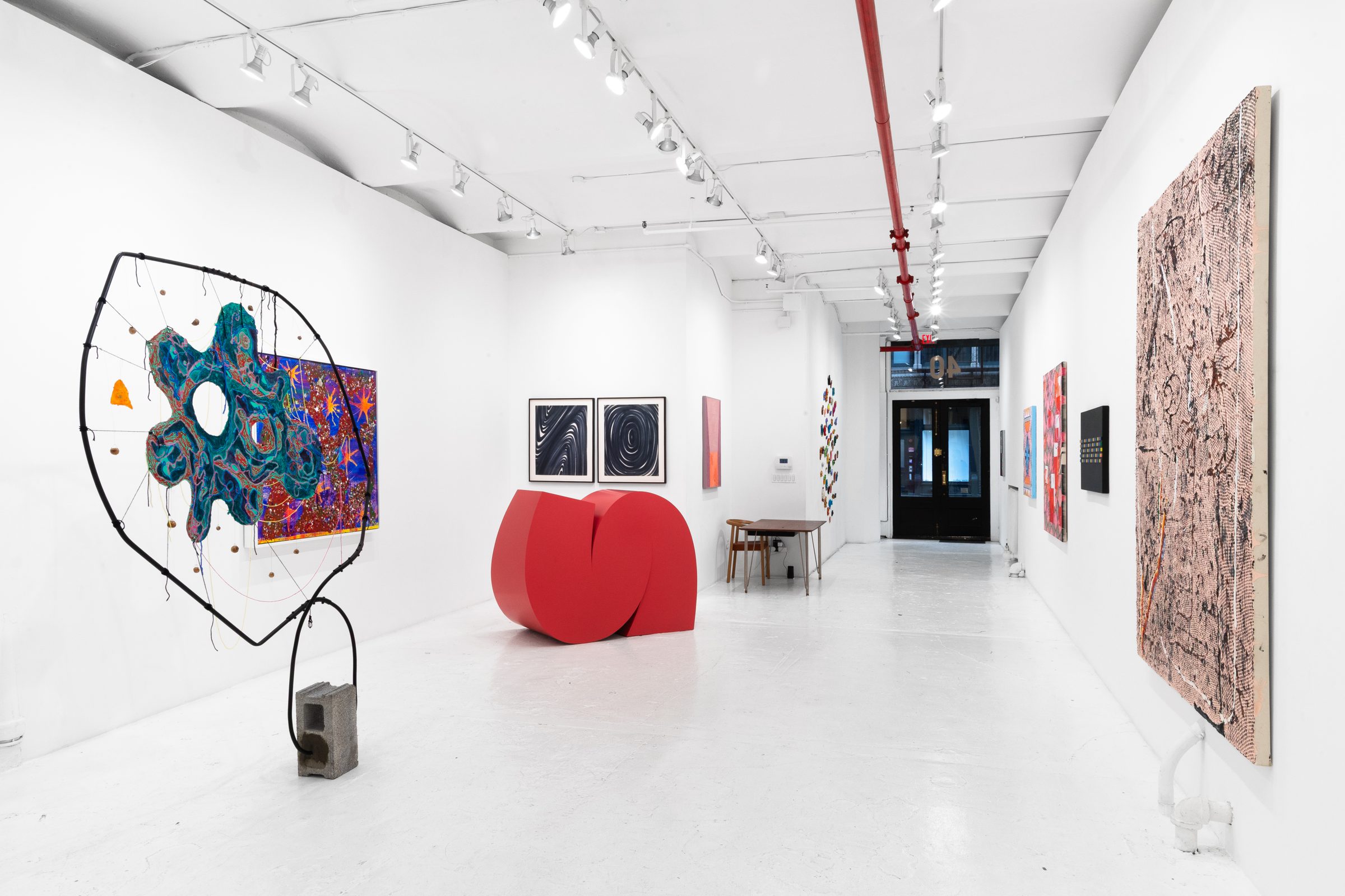 Installation view of Couples, 2026
