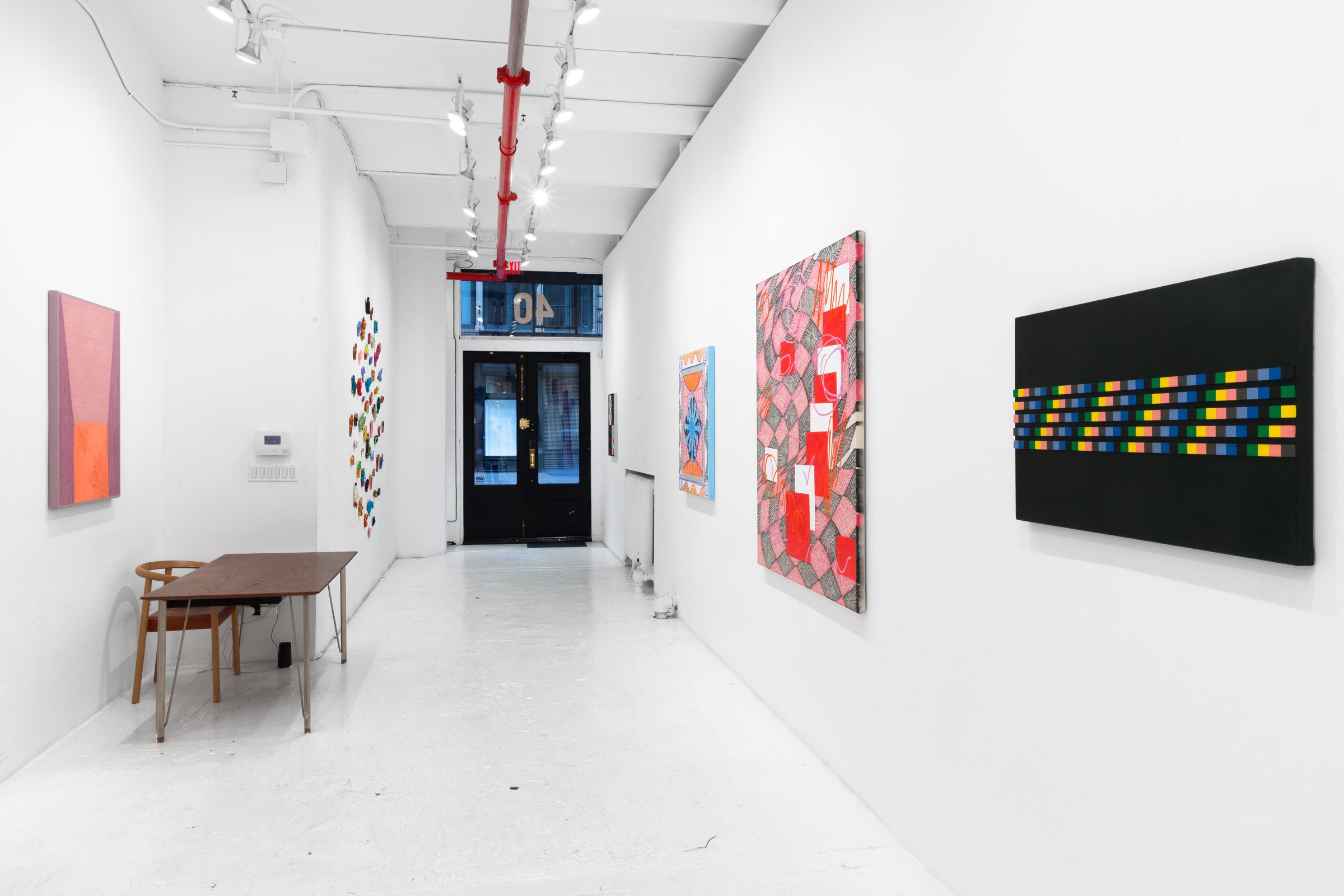Installation view of Couples, 2026