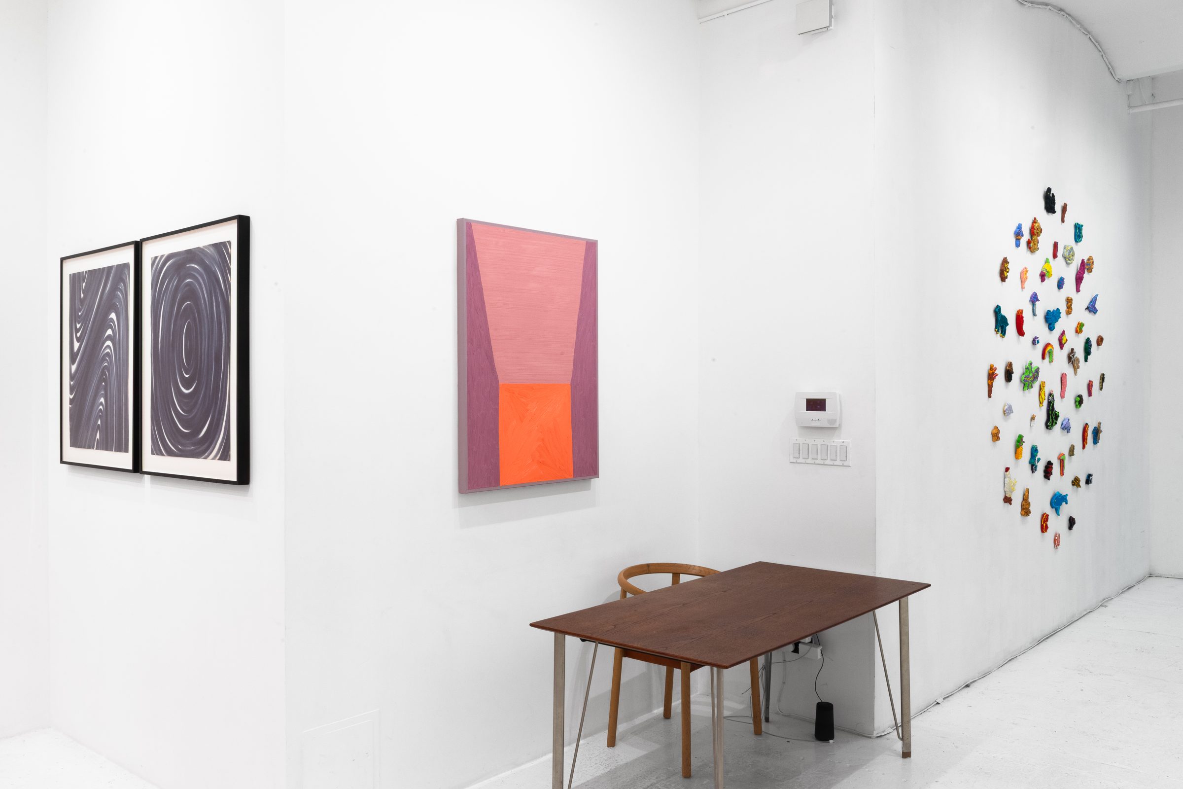 Installation view of Couples, 2026
