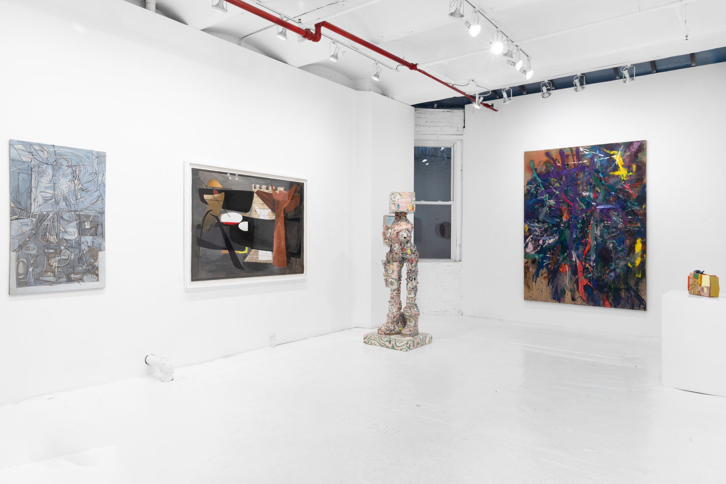 Installation view of Couples, 2026