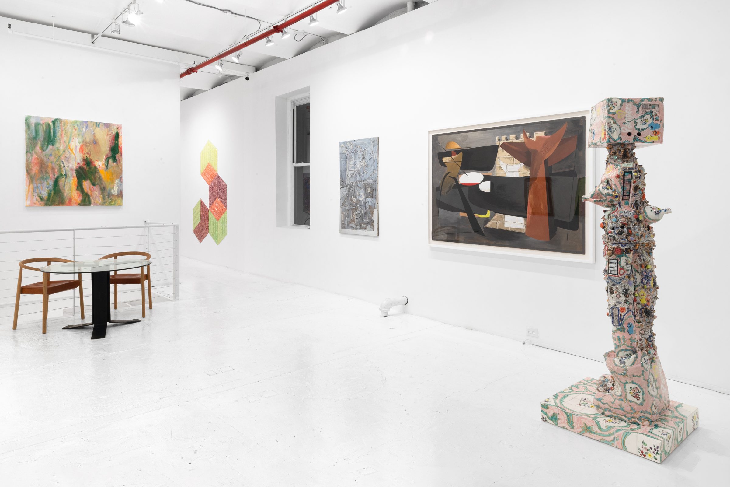Installation view of Couples, 2026