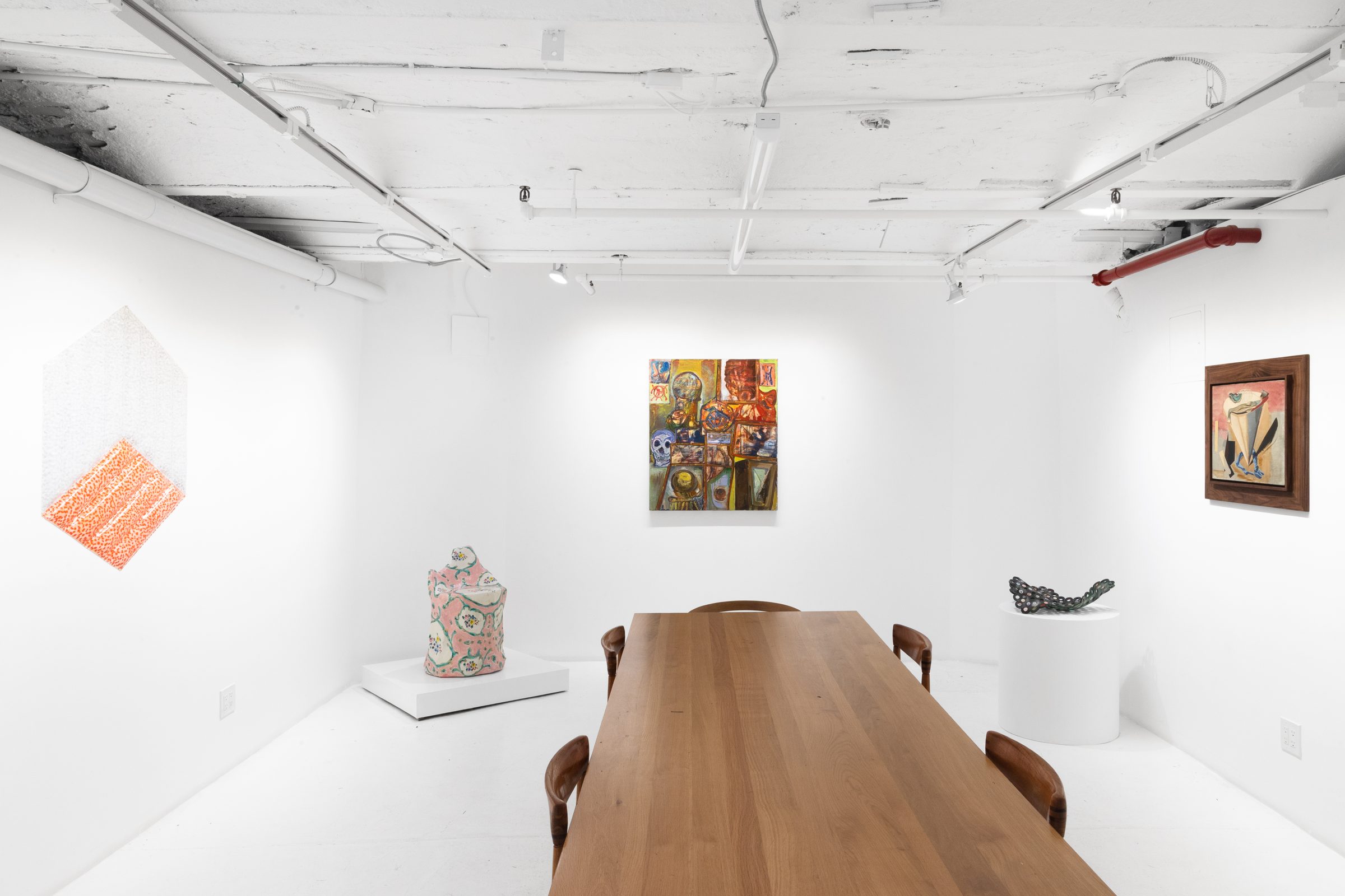 Installation view of Couples, 2026