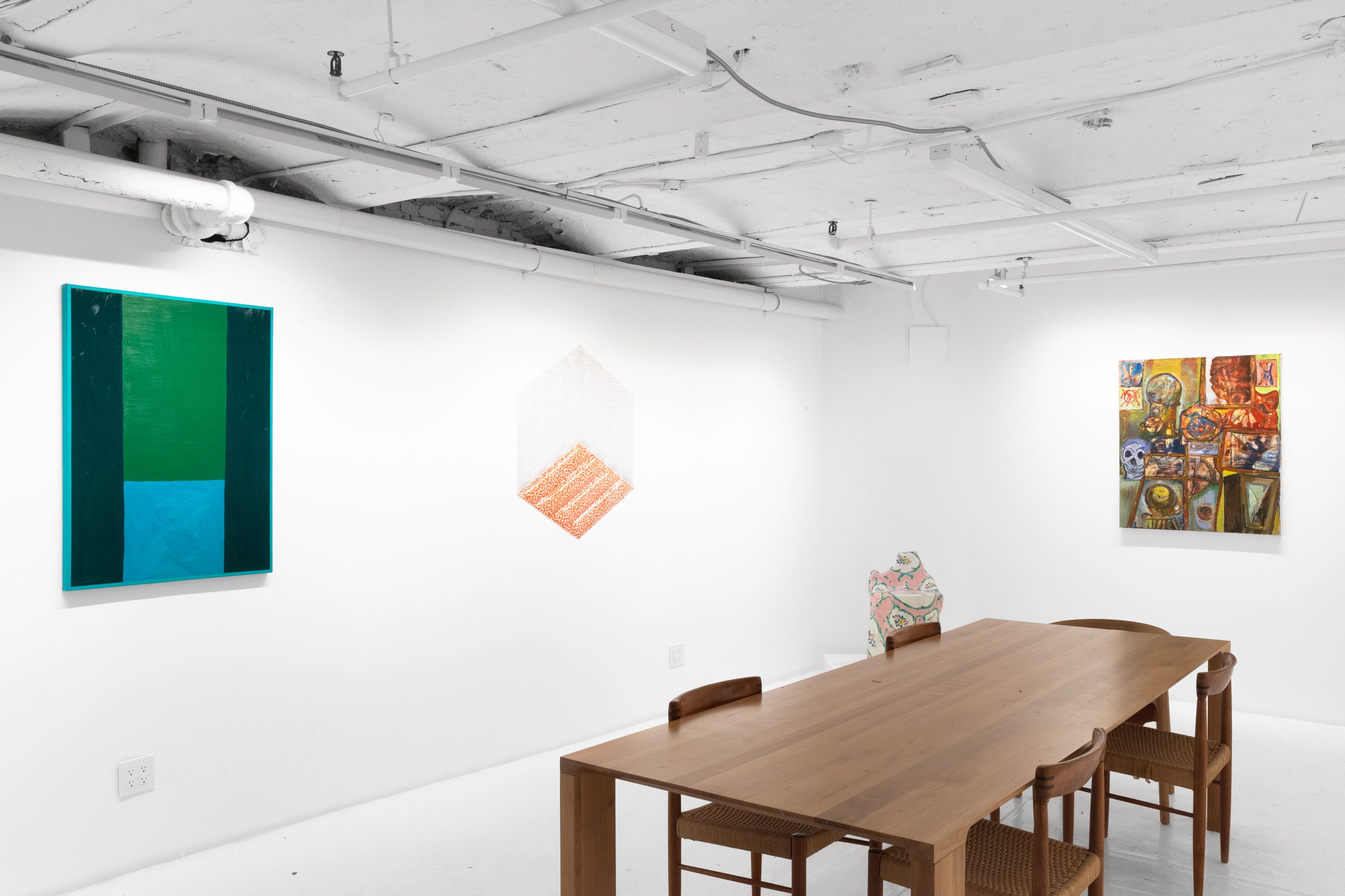 Installation view of Couples, 2026
